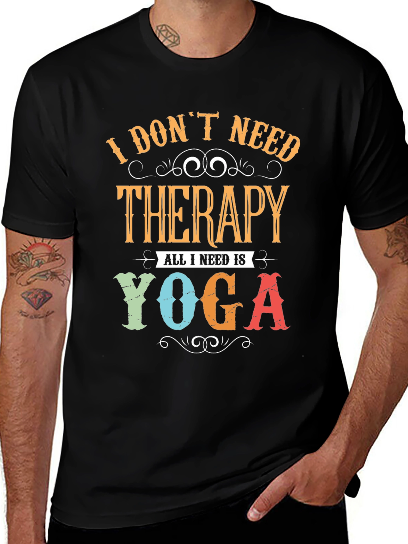 Variant 19 of Yoga Therapy T-Shirt