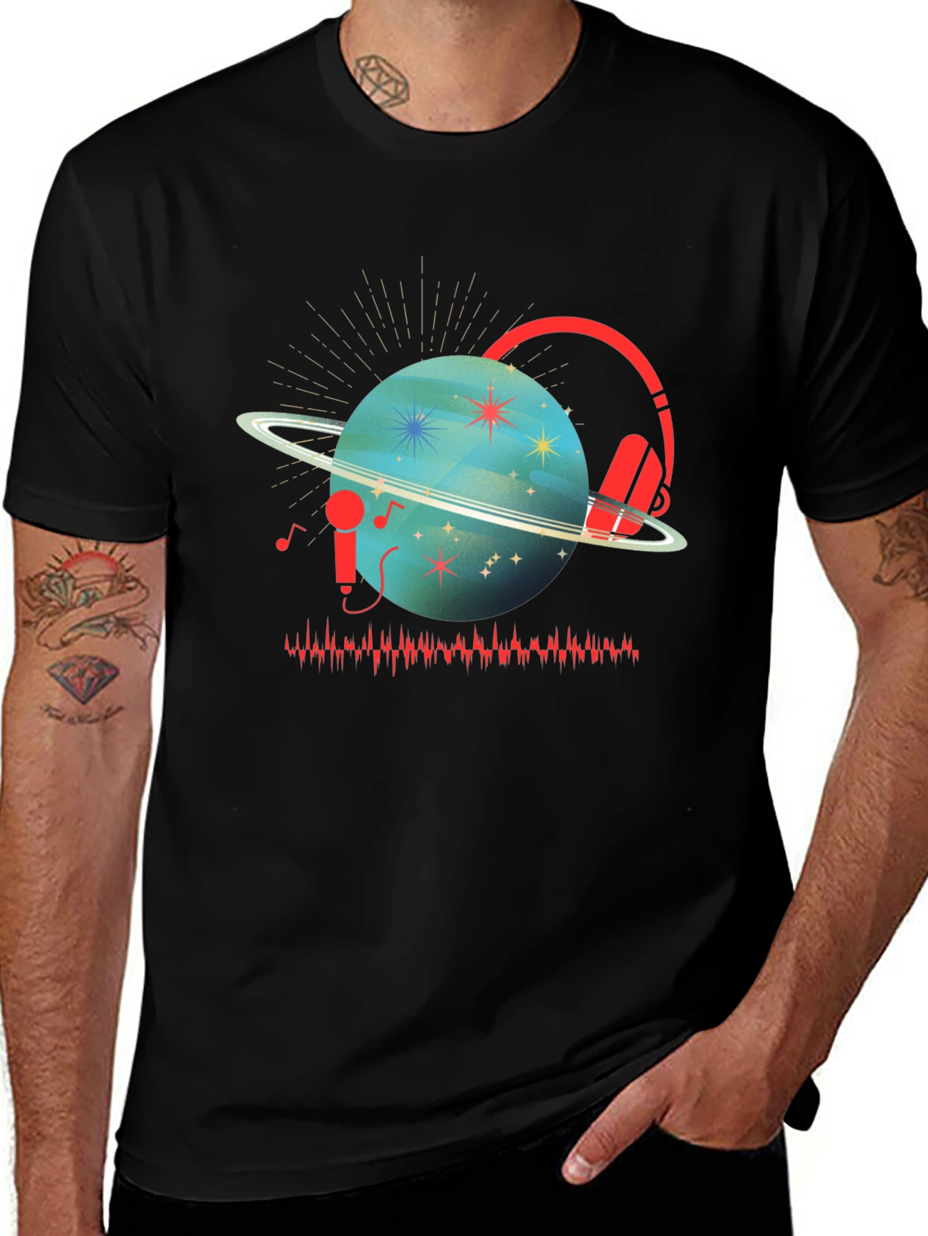 Variant 26 of Planet Music T-Shirt