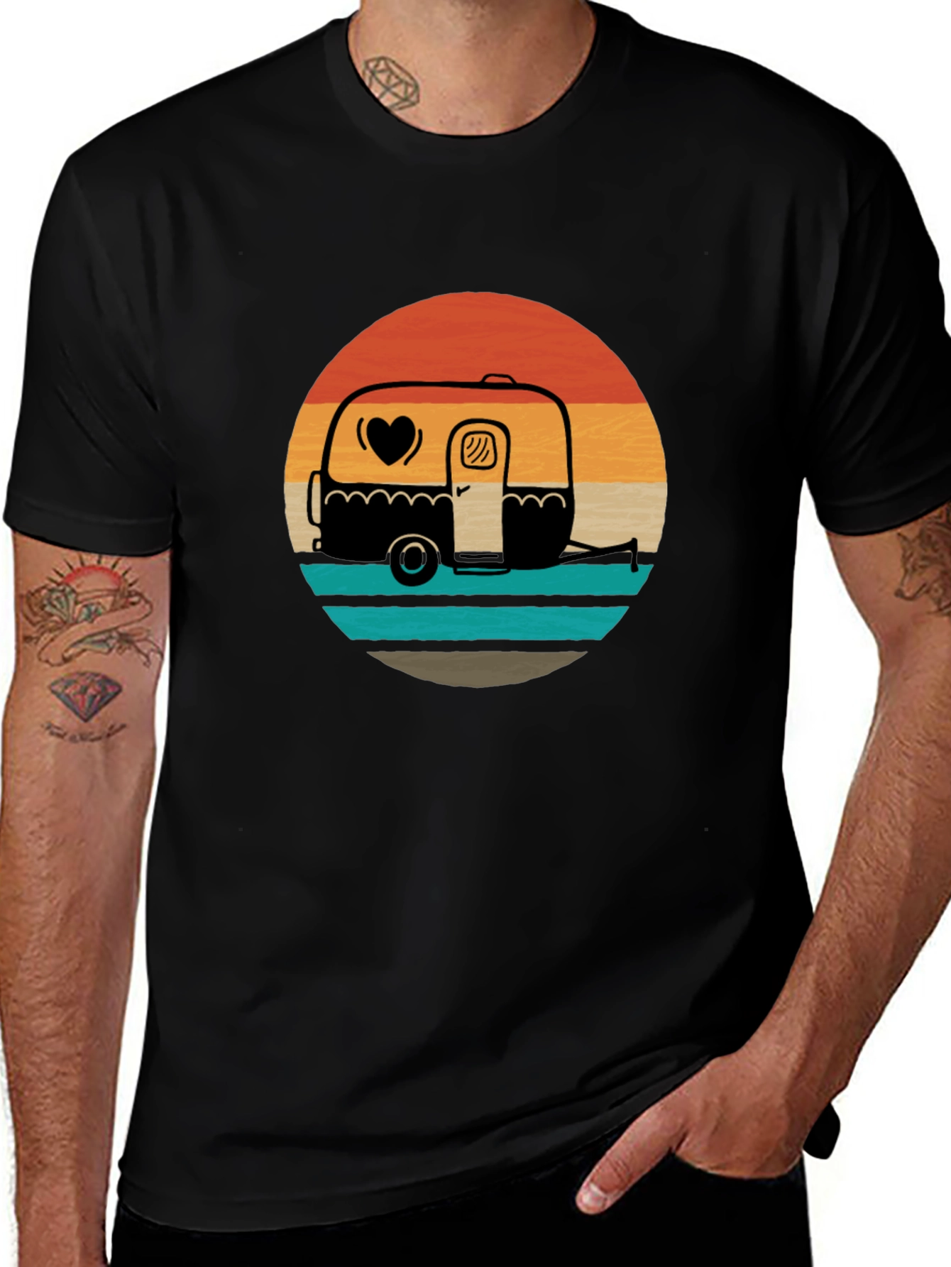 Retro Camper Graphic T-Shirt