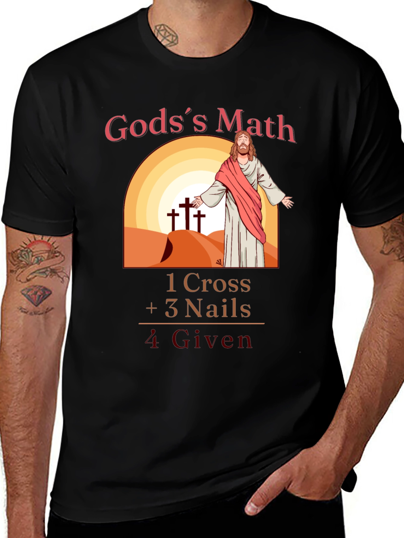 God's Math T-Shirt - Christian Faith Tee