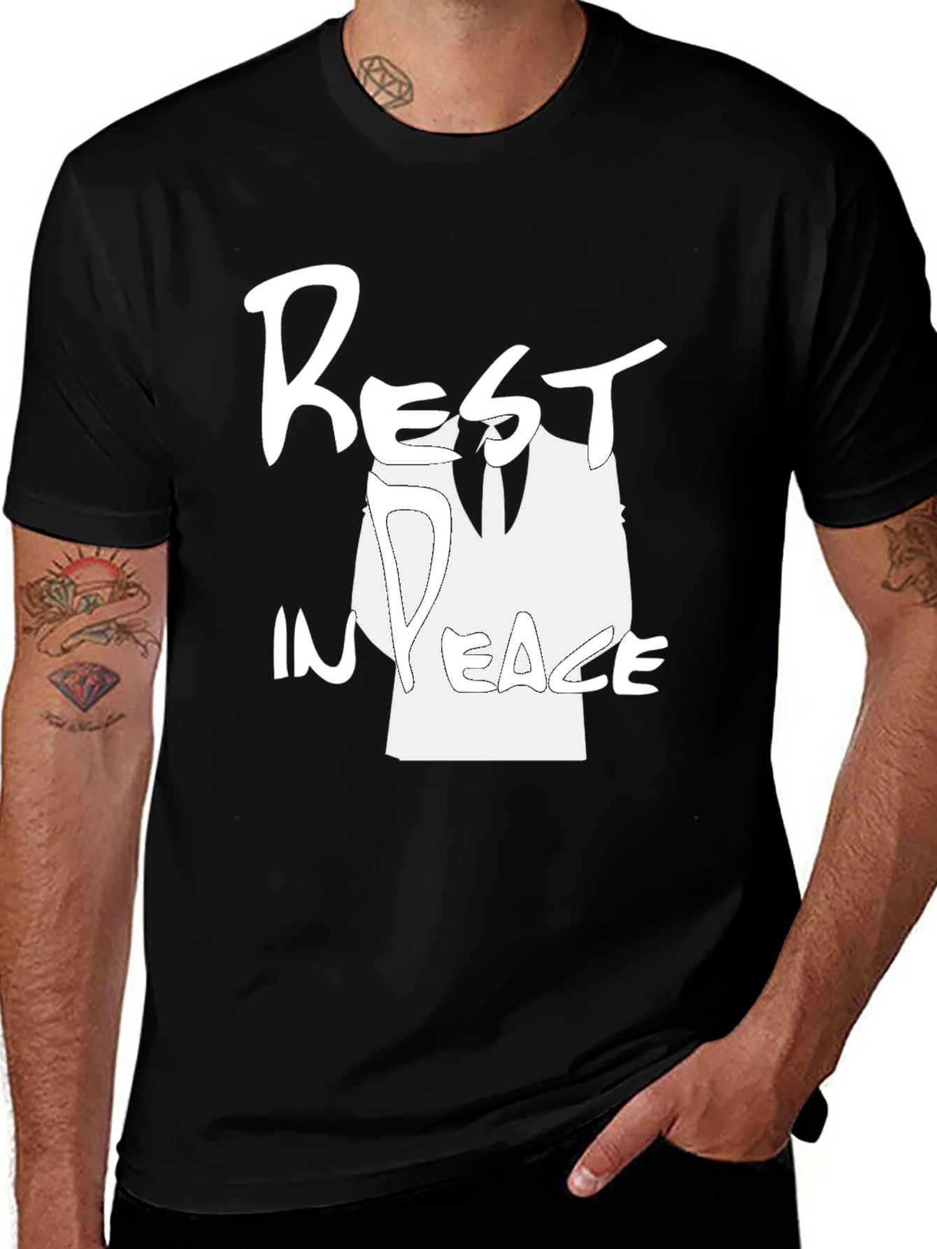 Variant 10 of Rest In Peace RIP Graphic T-Shirt