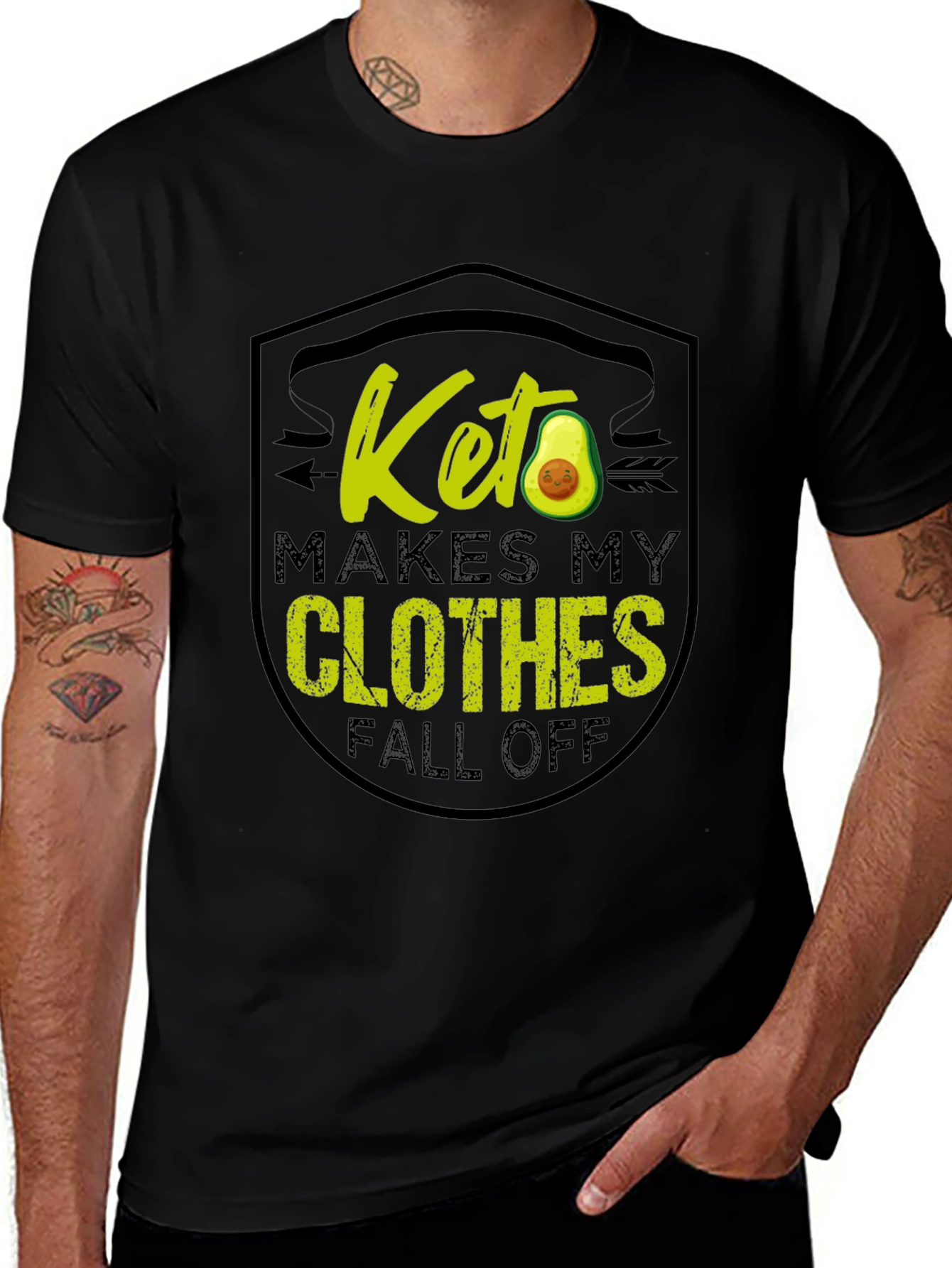 Variant 11 of Keto Diet T-Shirt - Makes My Clothes Fall Off