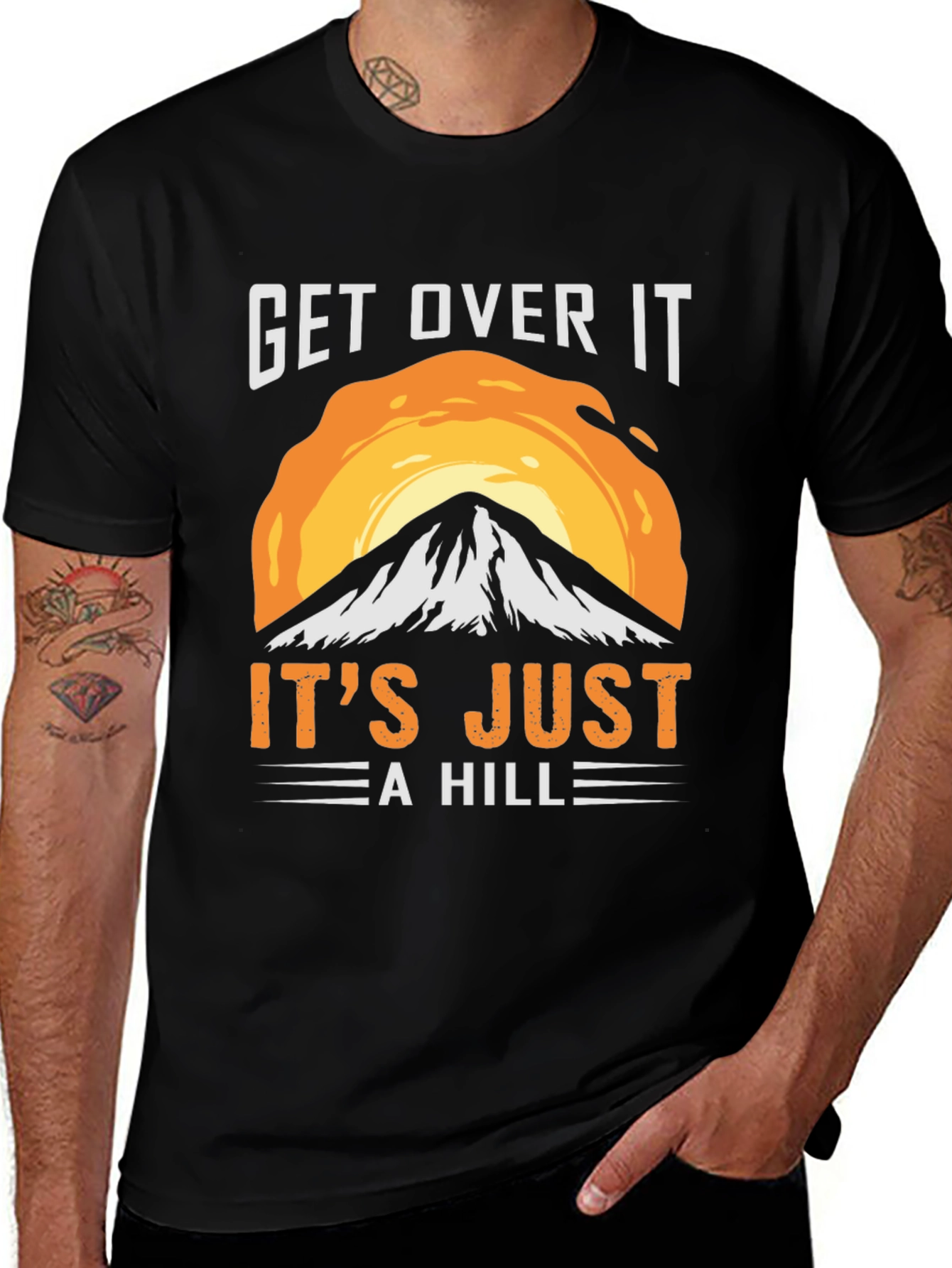 Variant 5 of Get Over It Hill Graphic Tee