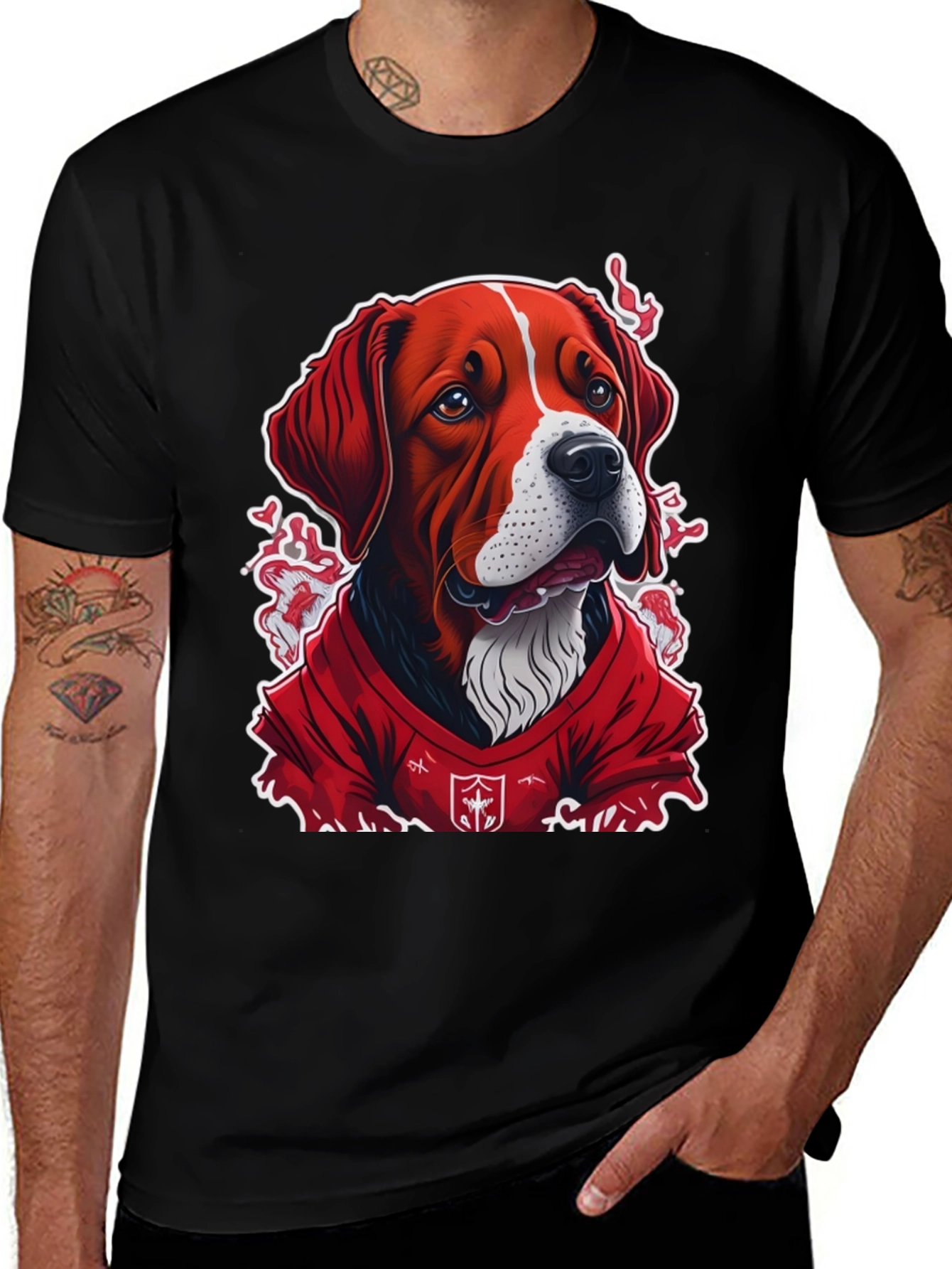 Variant 24 of Dog Lover's Graphic Tee