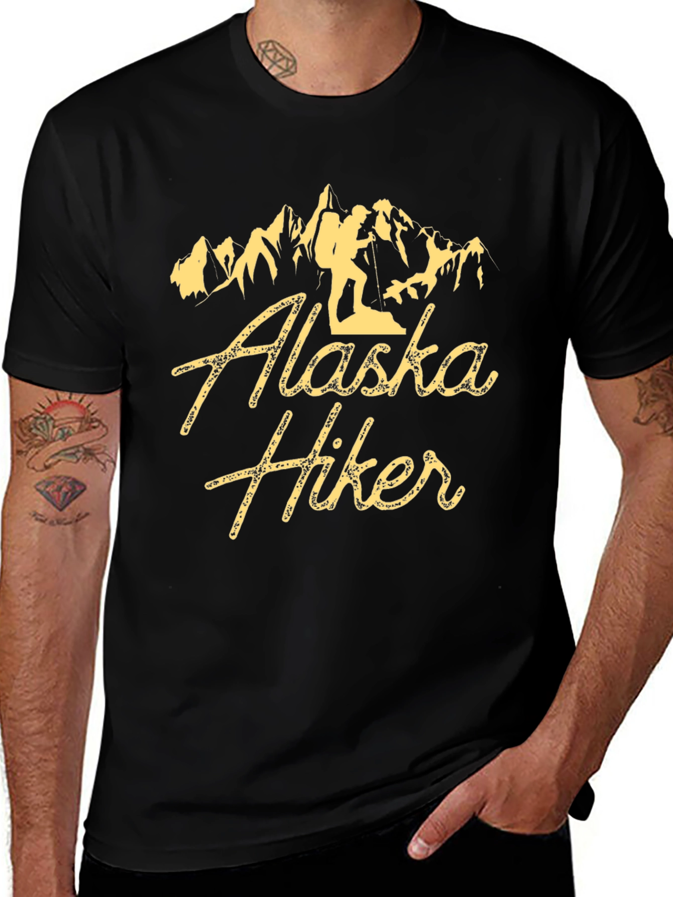 Alaska Hiker T-Shirt - Outdoor Adventure Tee
