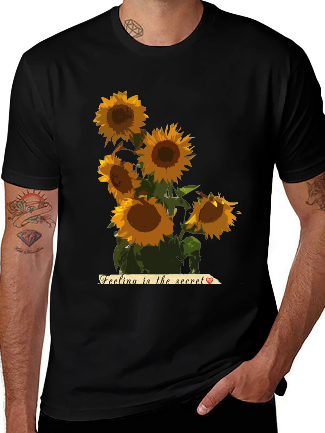 Variant 19 of Sunflower Feeling T-Shirt