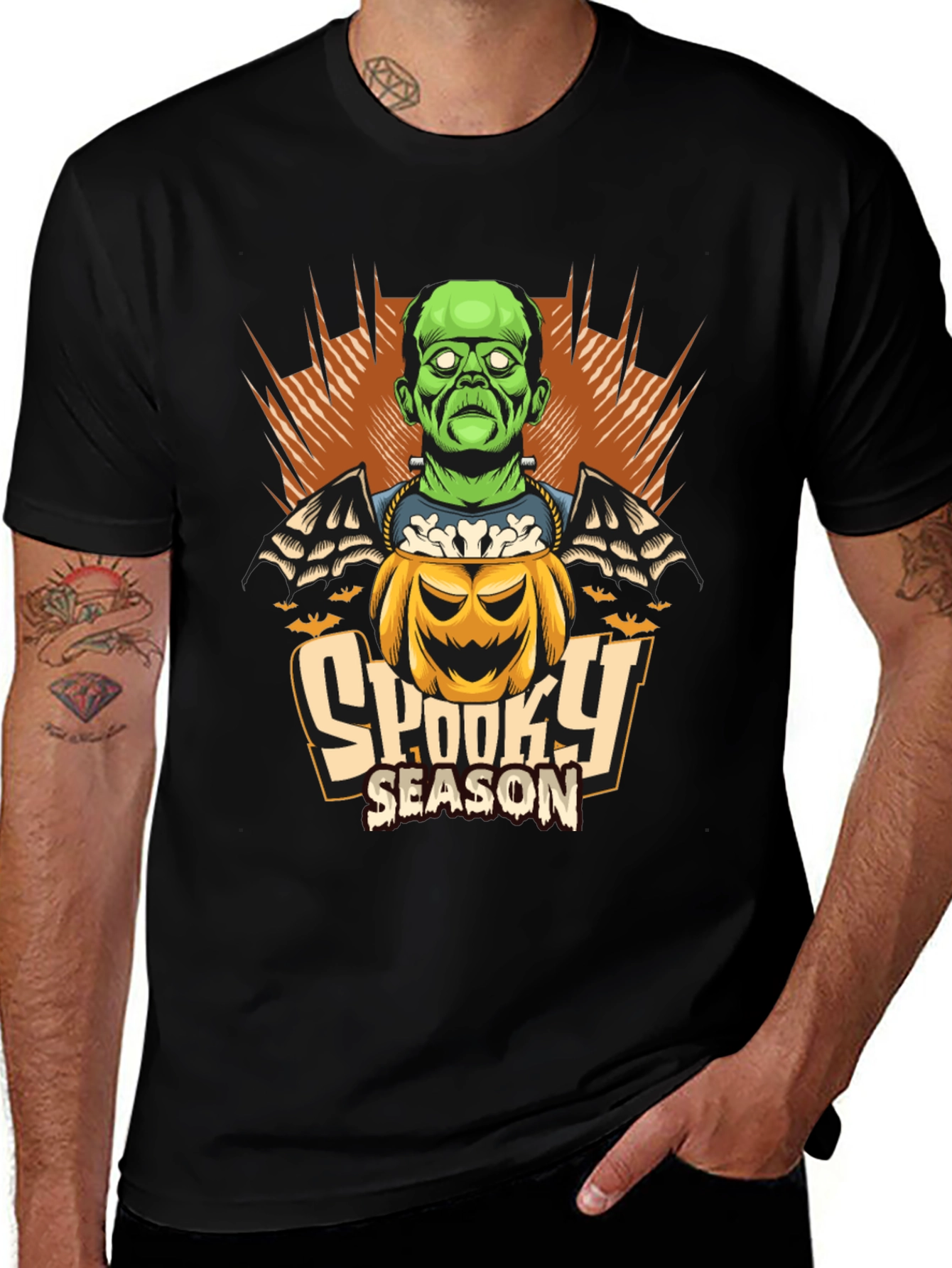 Spooky Season Halloween Graphic T-Shirt