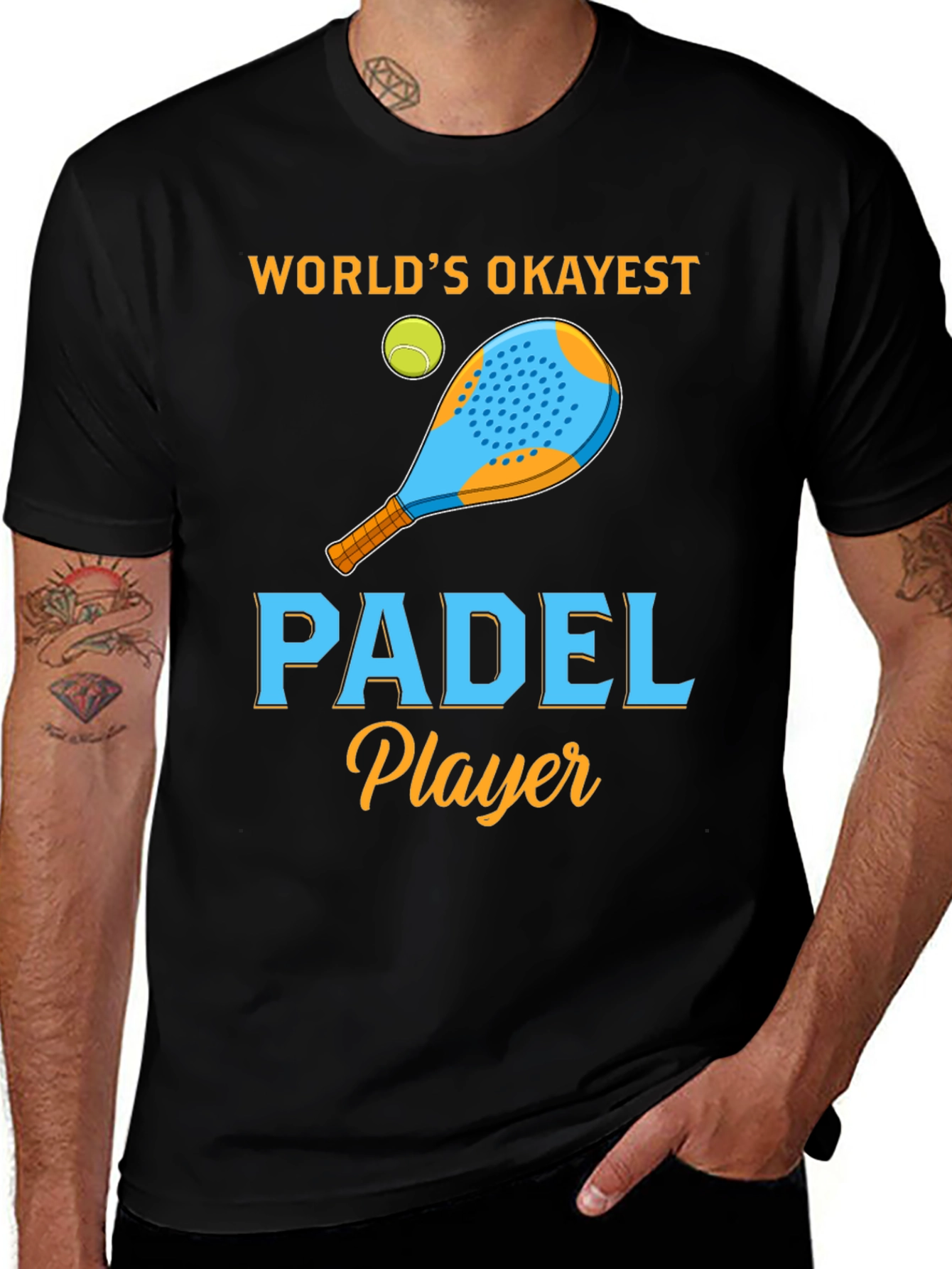 World's Okayest Padel Player T-Shirt