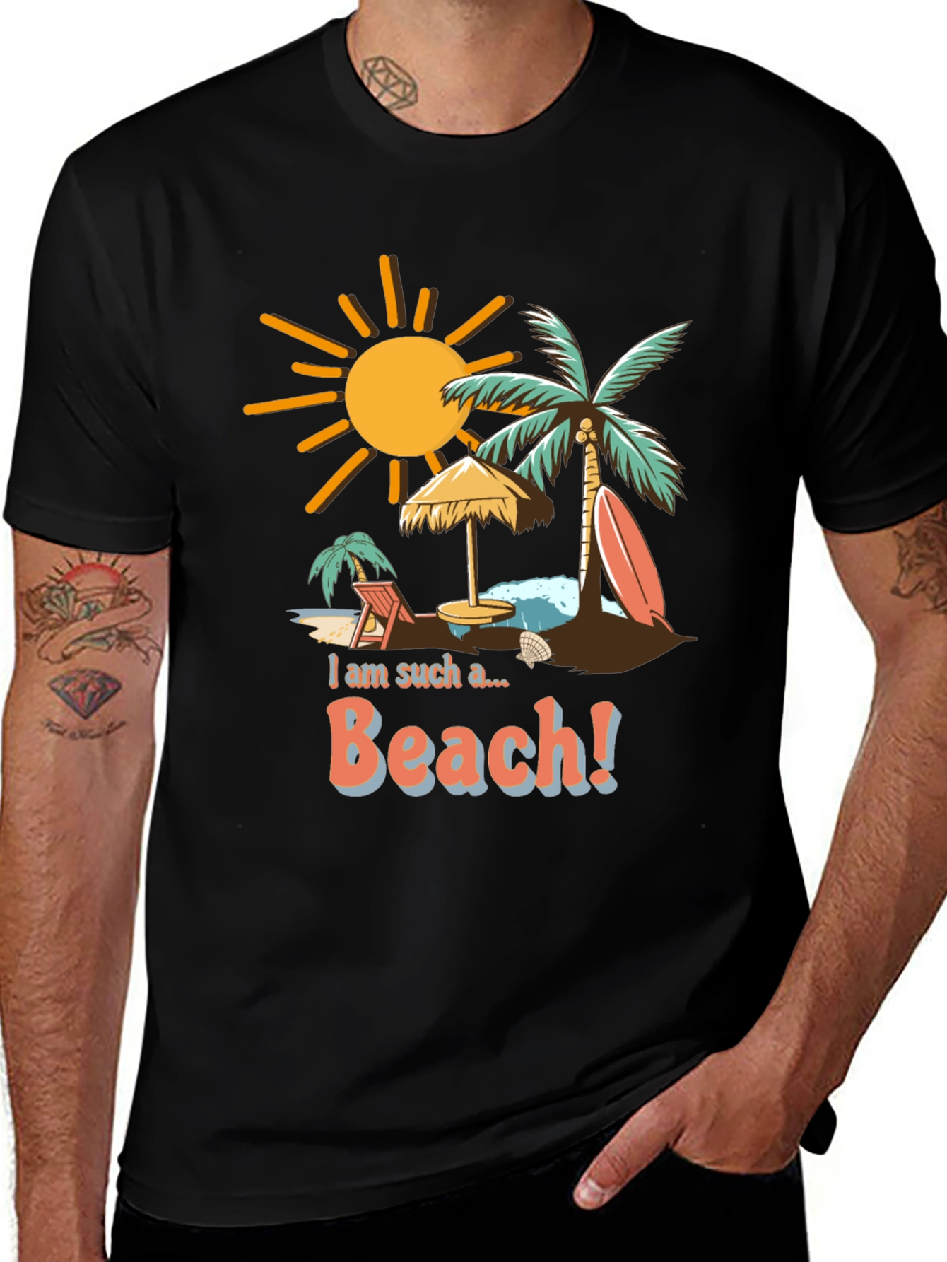 Variant 12 of I am Such a Beach T-Shirt