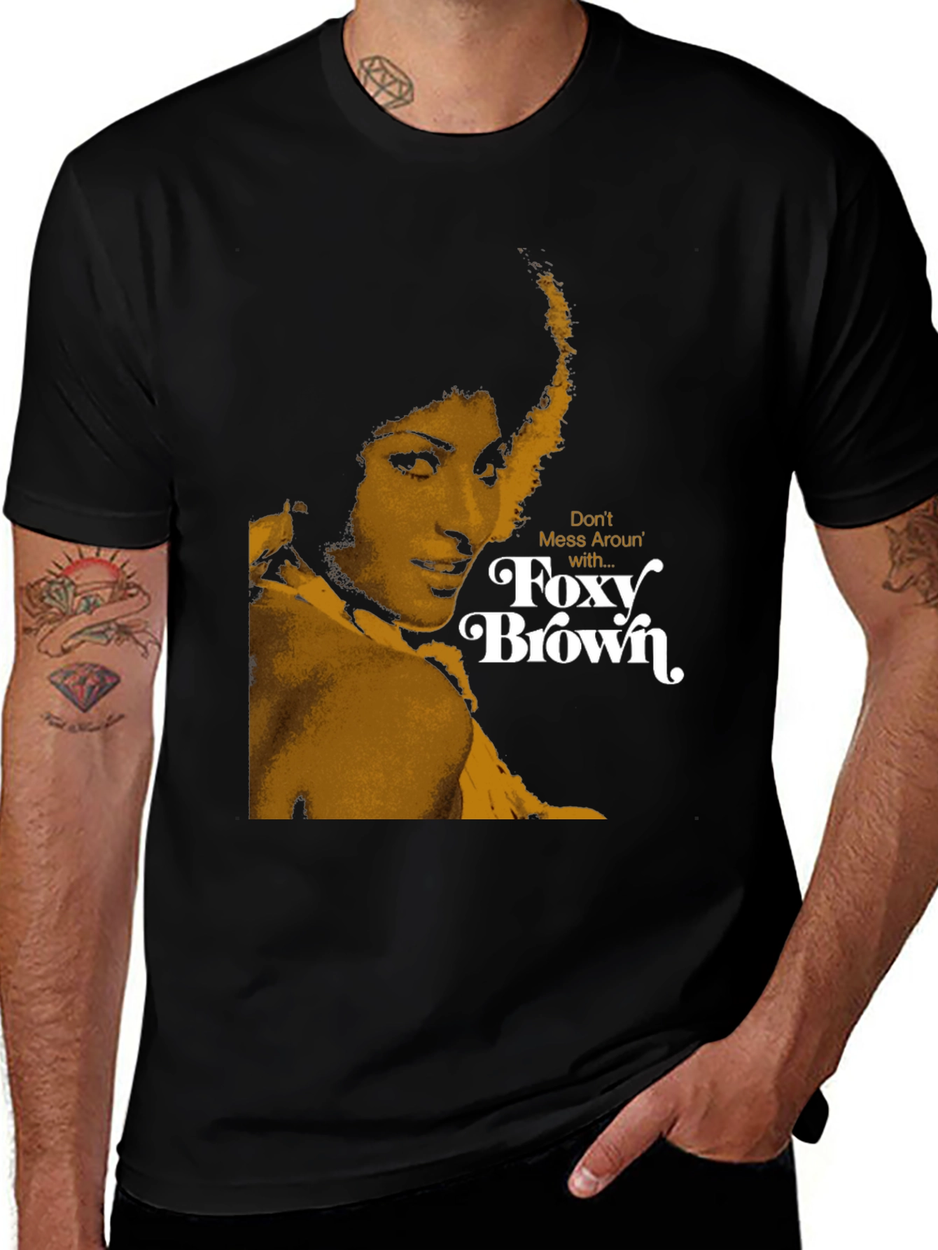 Foxy Brown Graphic T-Shirt - Vintage Movie Tee