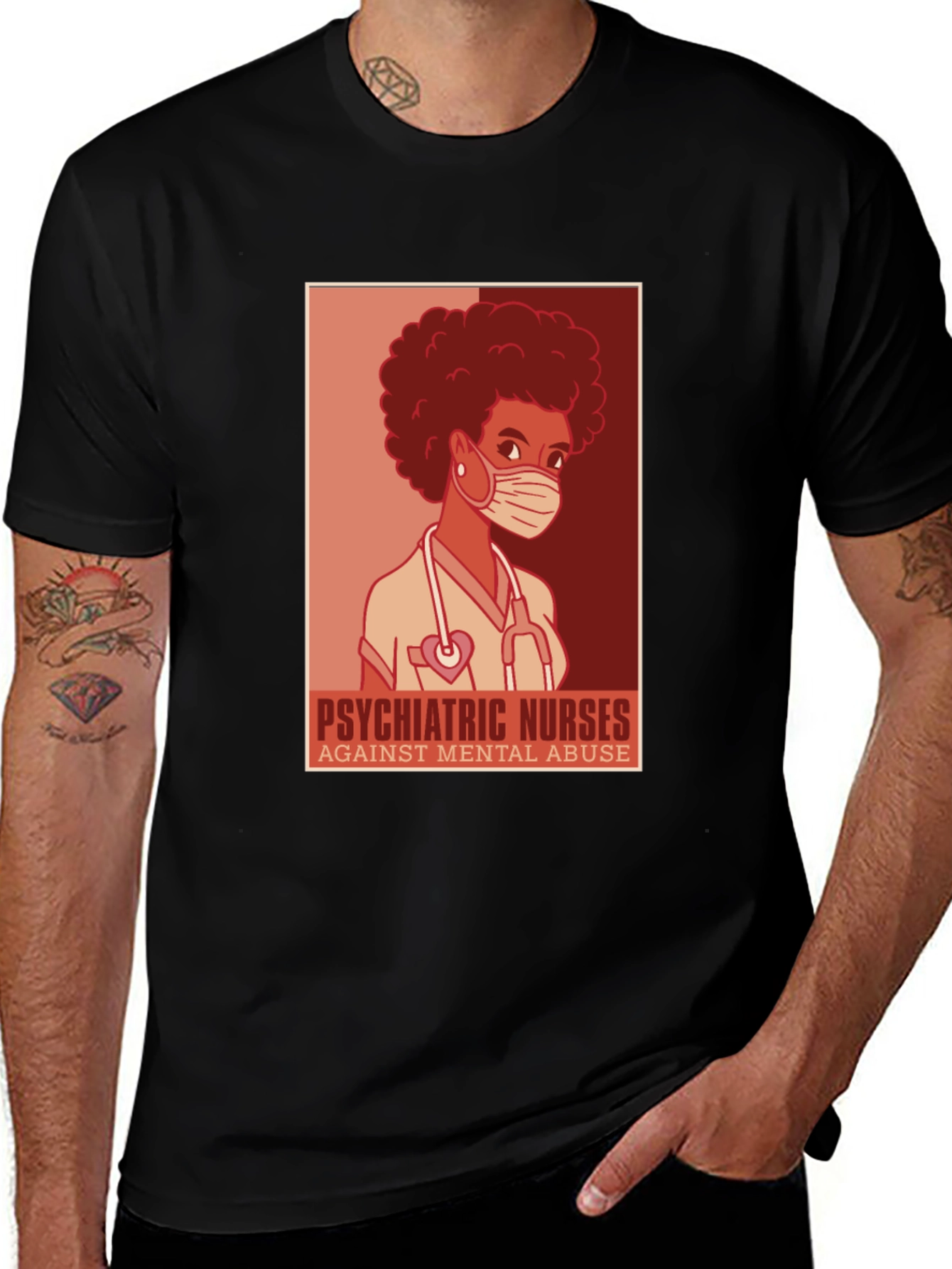 Psychiatric Nurses Graphic T-Shirt