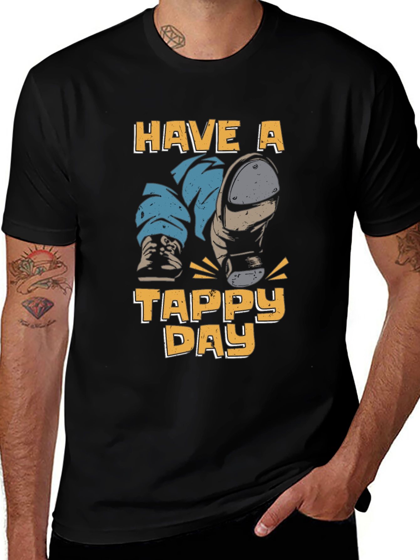 Variant 21 of Have A Tappy Day Graphic Tee