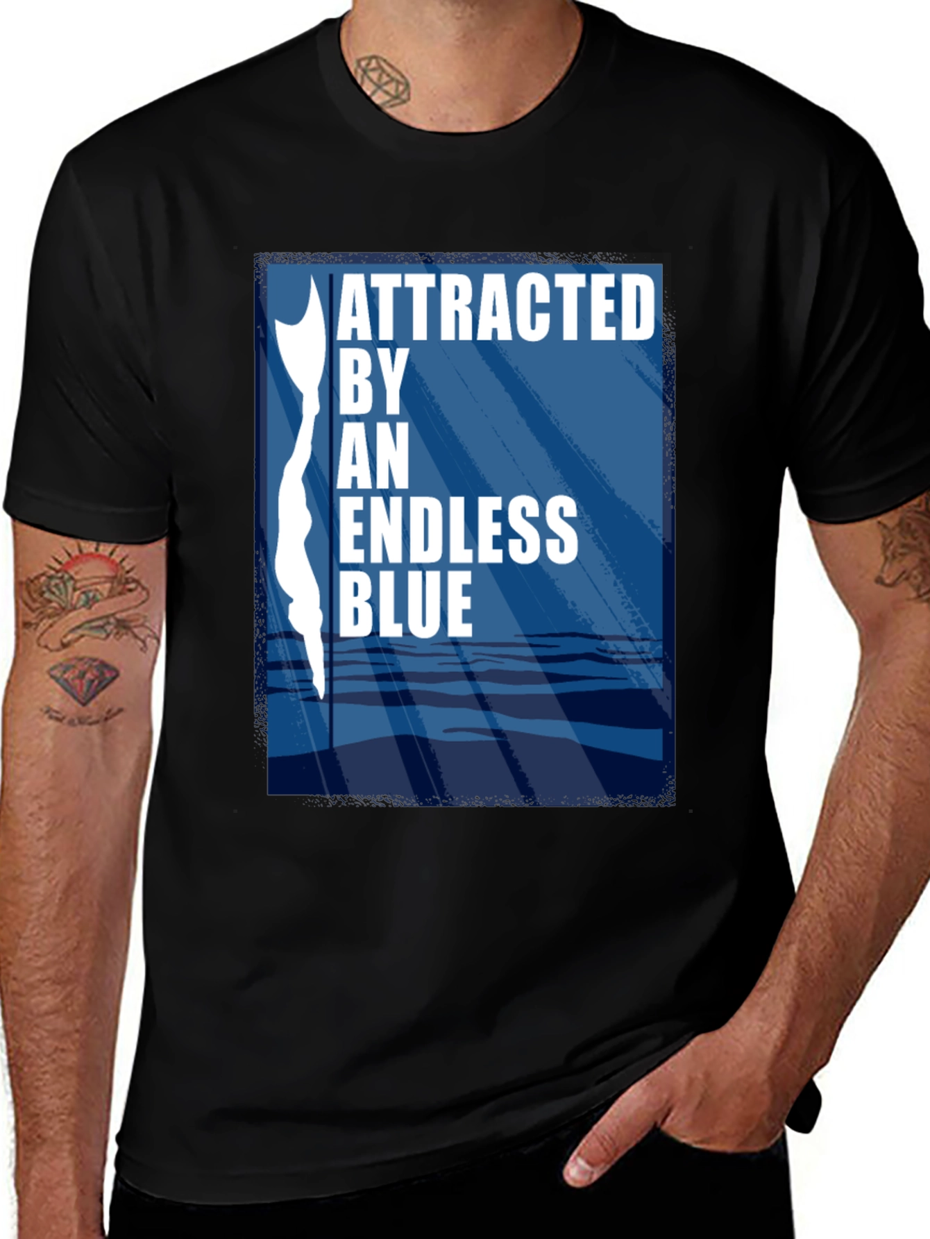 Attracted by Endless Blue T-Shirt