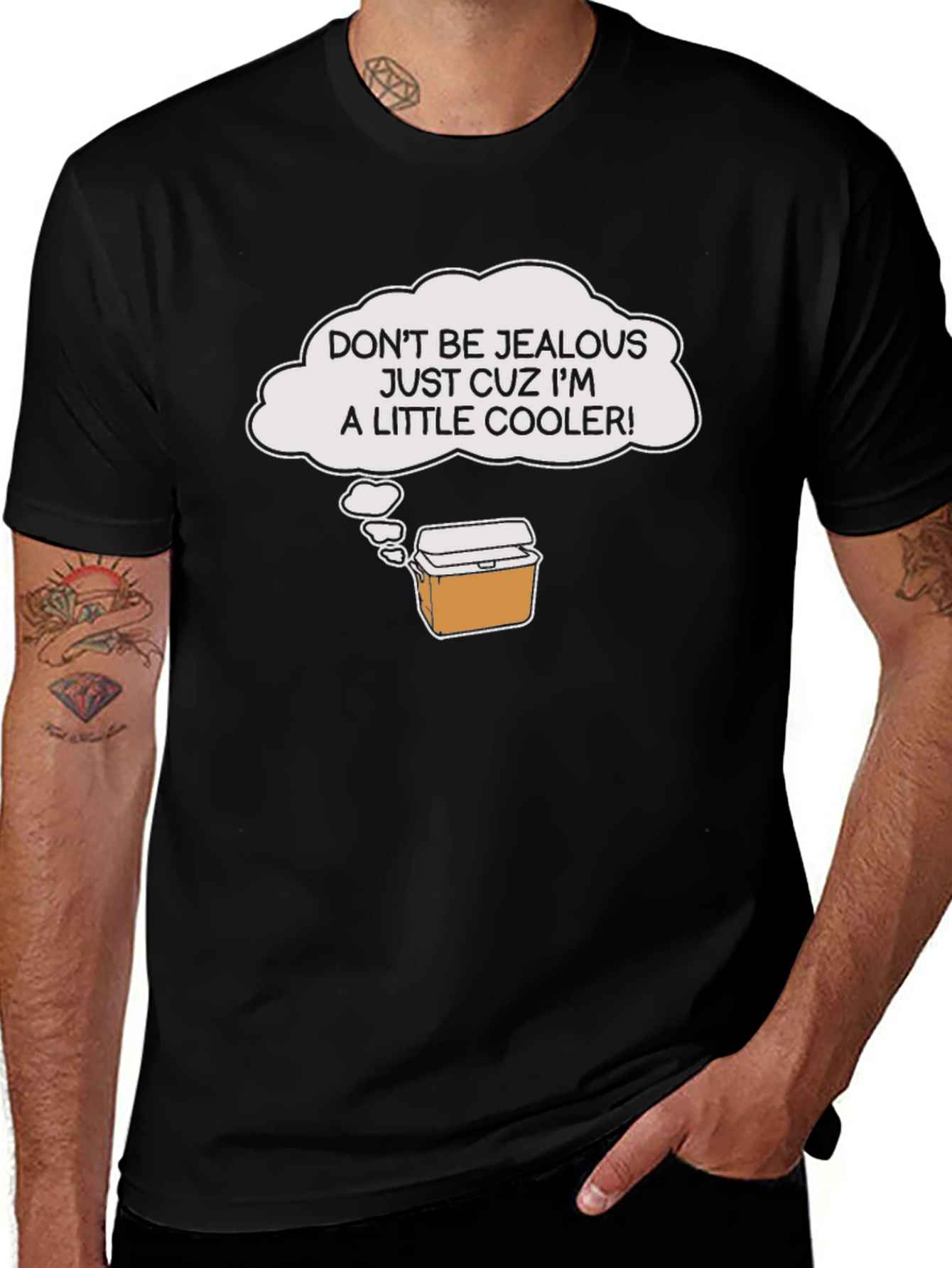 Variant 20 of Cooler Humor Graphic T-Shirt