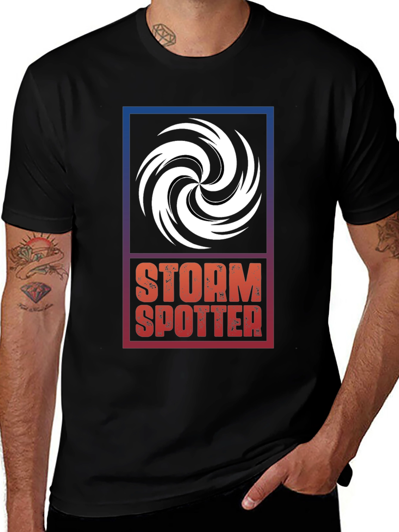 Variant 29 of Storm Spotter T-Shirt - Weather Enthusiast Tee
