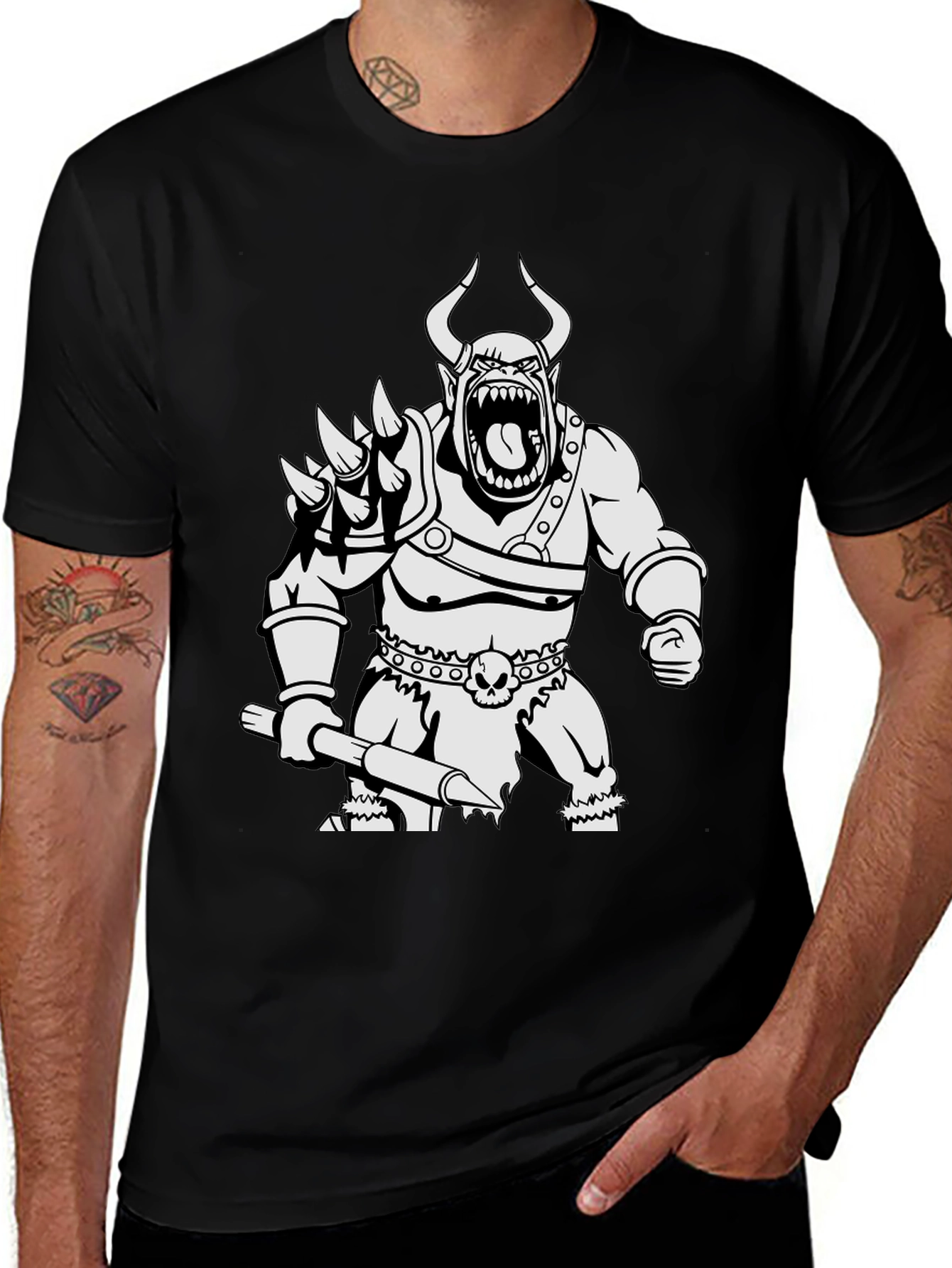 Orc Warrior Graphic T-Shirt