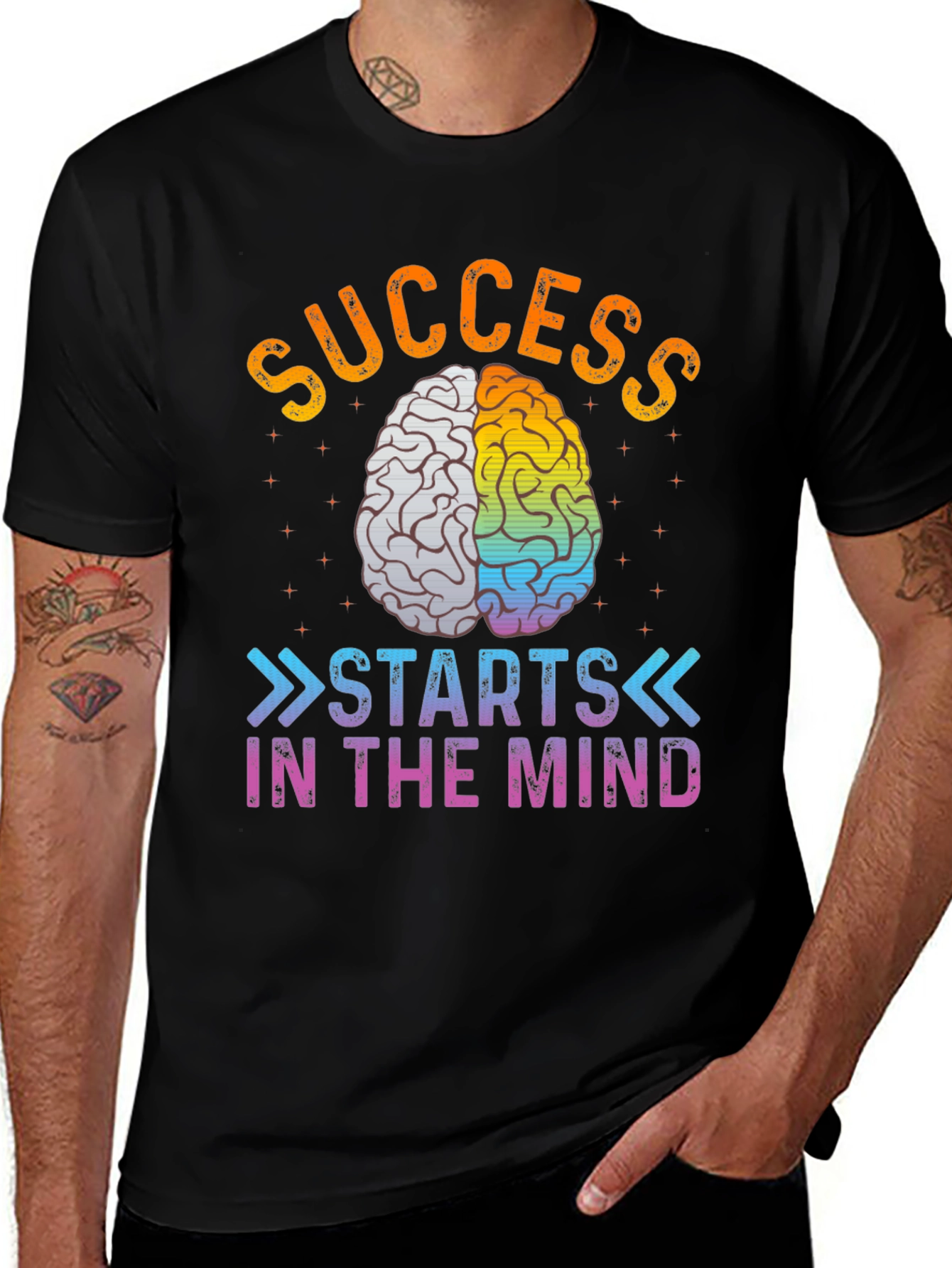 Variant 20 of Success Starts In The Mind T-Shirt