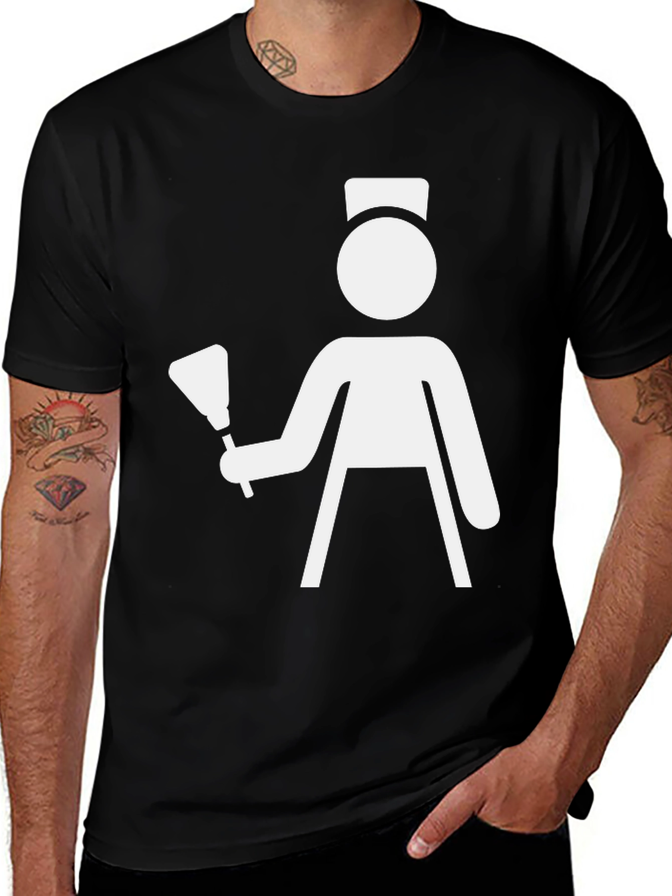 Variant 17 of Bellhop Graphic Tee - Funny Hotel Staff Shirt