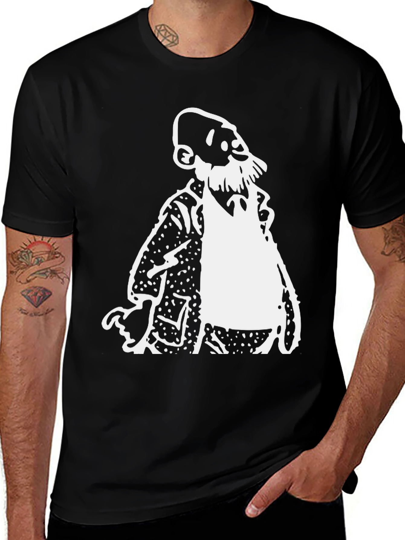 Variant 24 of Cartoon Character Graphic T-Shirt