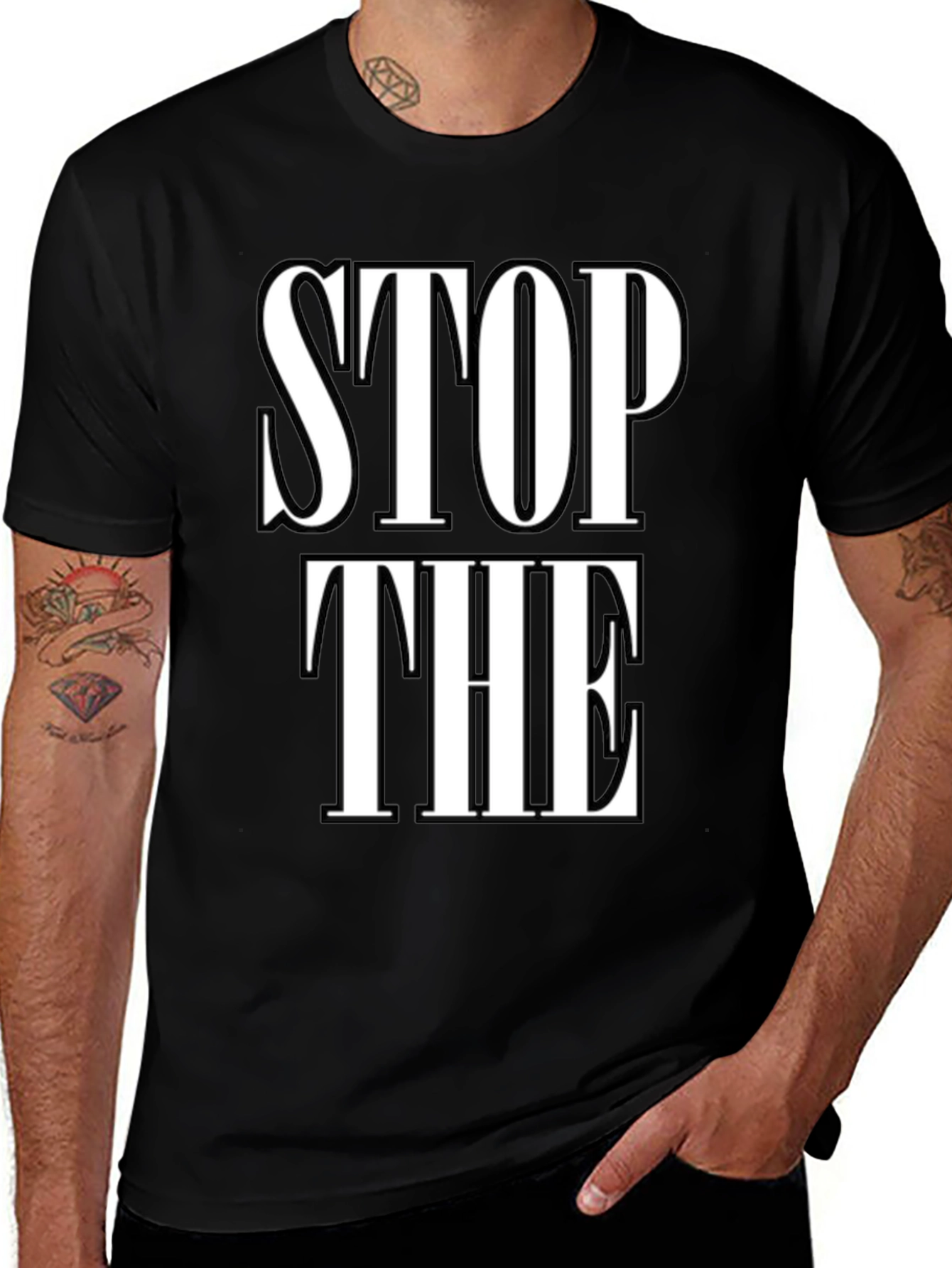 Variant 13 of Stop The T-Shirt