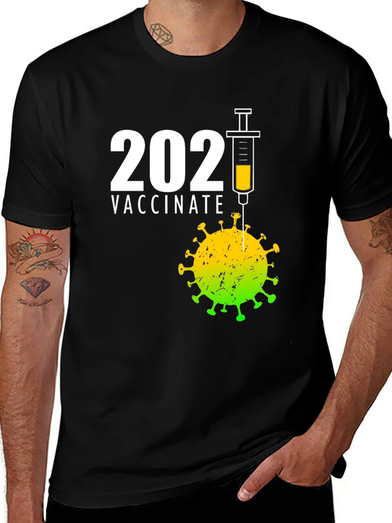 Variant 30 of 2021 Vaccinate T-Shirt, COVID-19 Awareness Tee