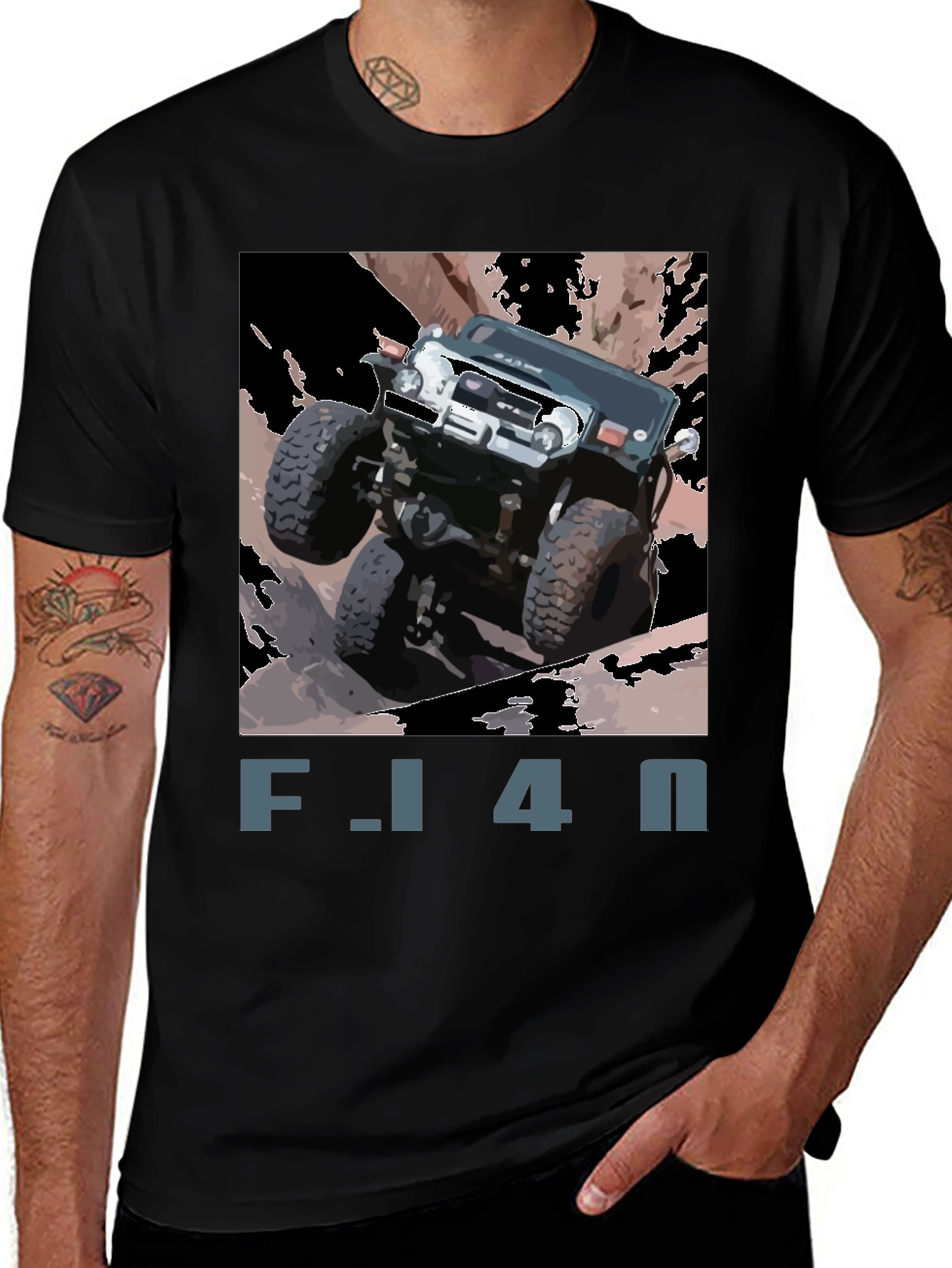 FJ40 Off-Road T-Shirt: Adventure Ready!