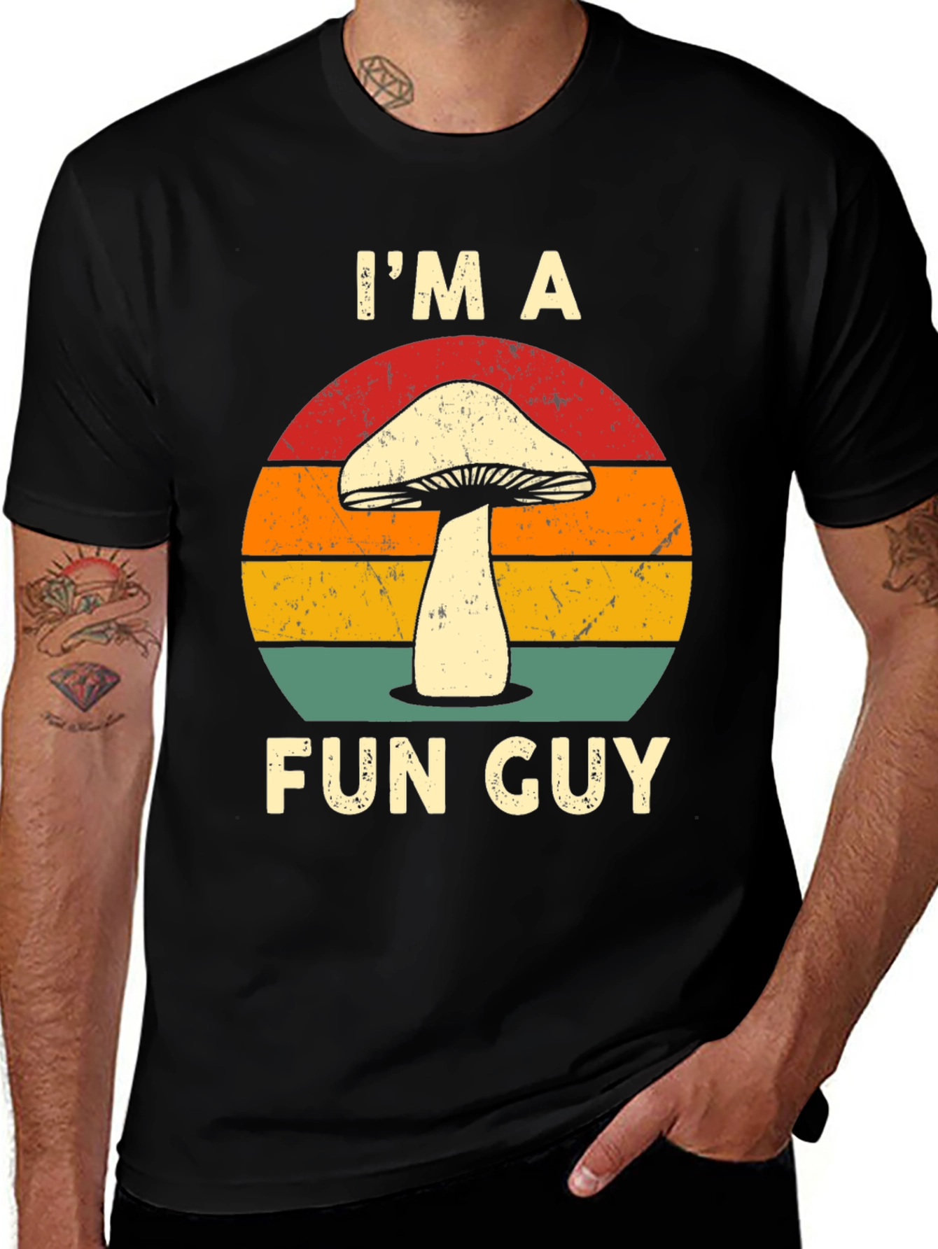Variant 12 of I'm A Fun Guy Mushroom Graphic Tee