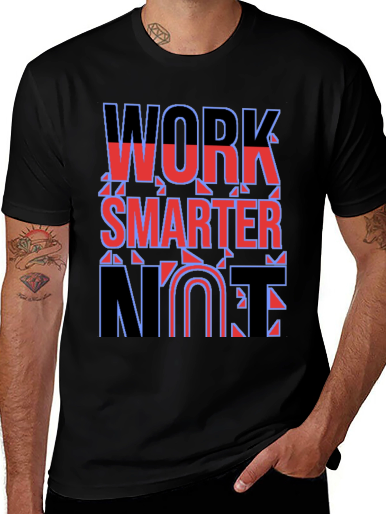 Variant 10 of Work Smarter Not Fun T-Shirt