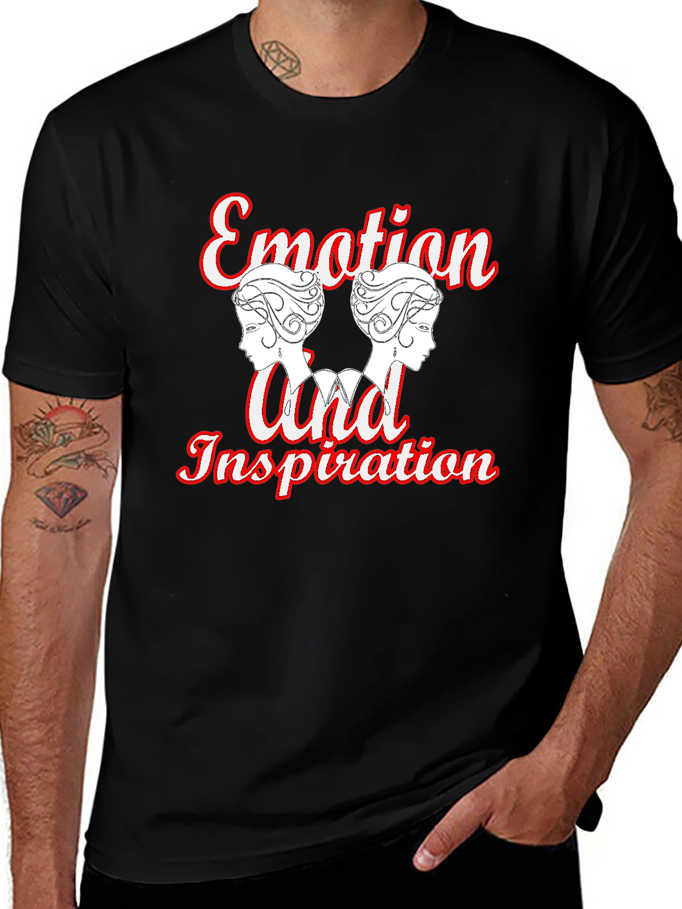 Variant 10 of Emotion and Inspiration Graphic Tee - Trendy Unisex T-Shirt