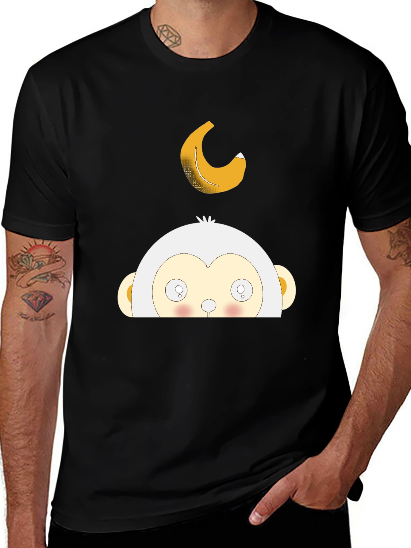 Variant 12 of Monkey & Banana Graphic T-Shirt