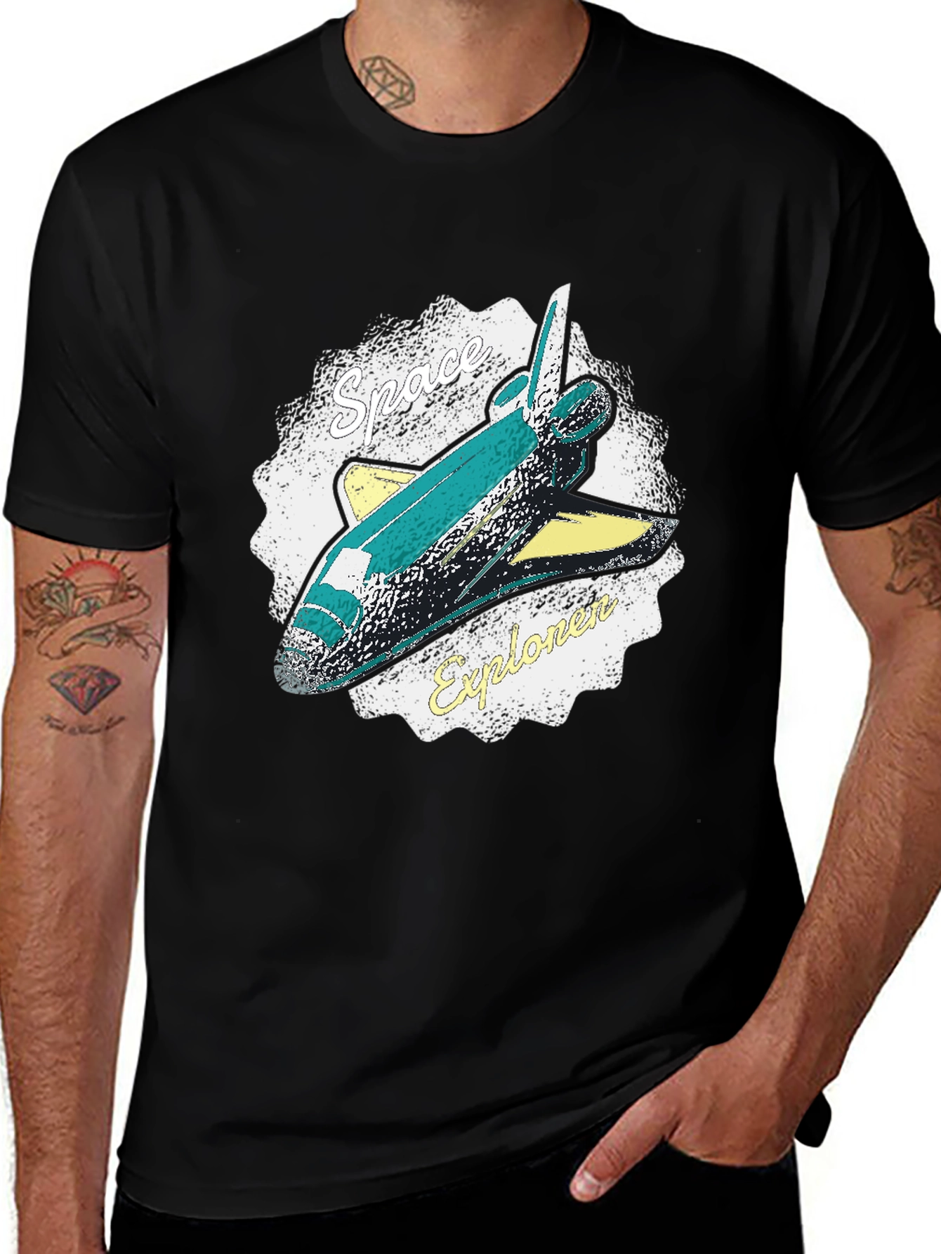 Variant 8 of Space Explorer Graphic T-Shirt
