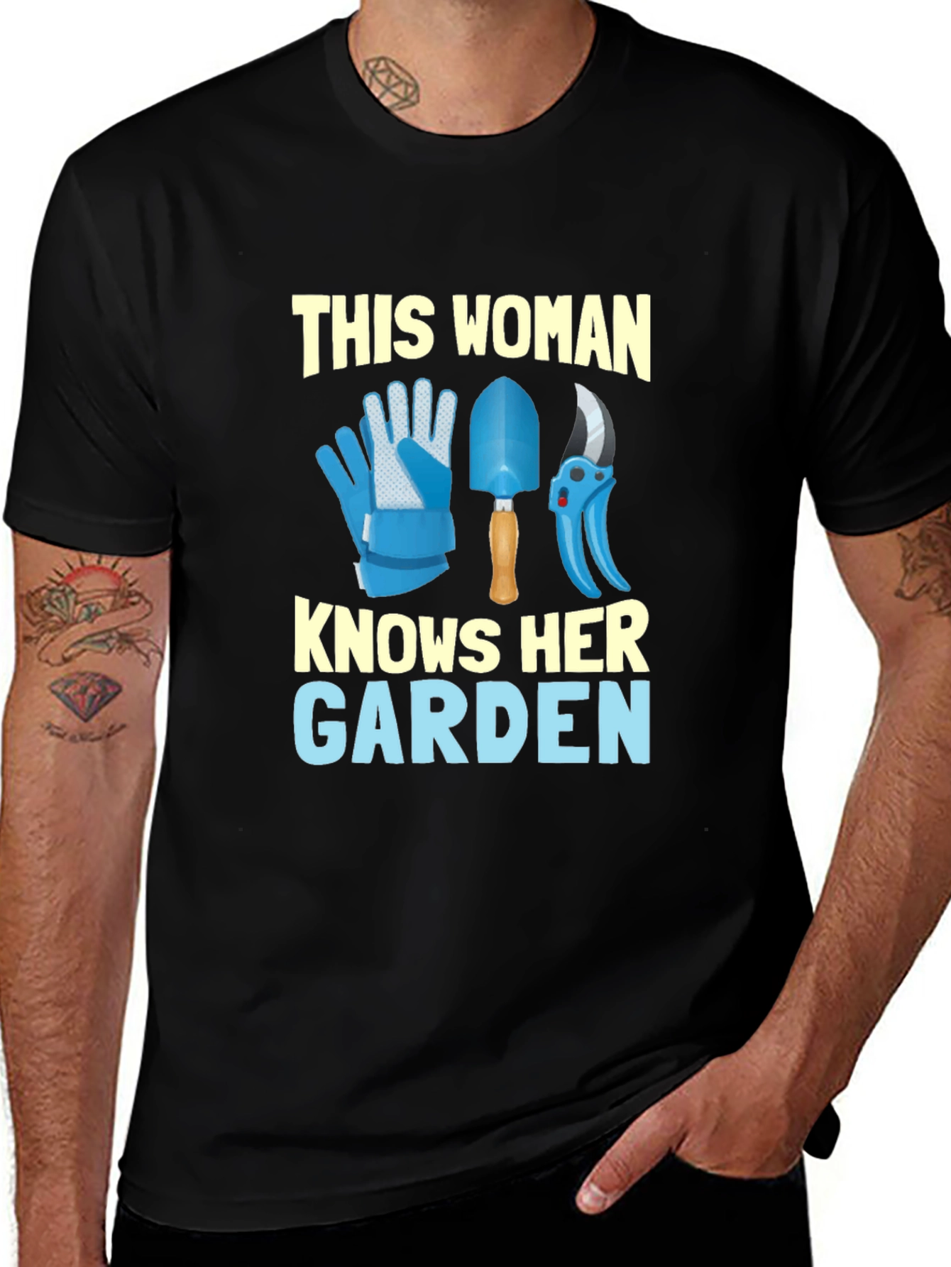 Variant 23 of Gardening T-Shirt: This Woman Knows Her Garden