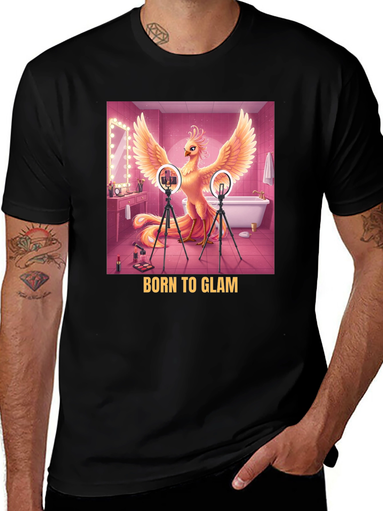 Born to Glam Graphic Tee