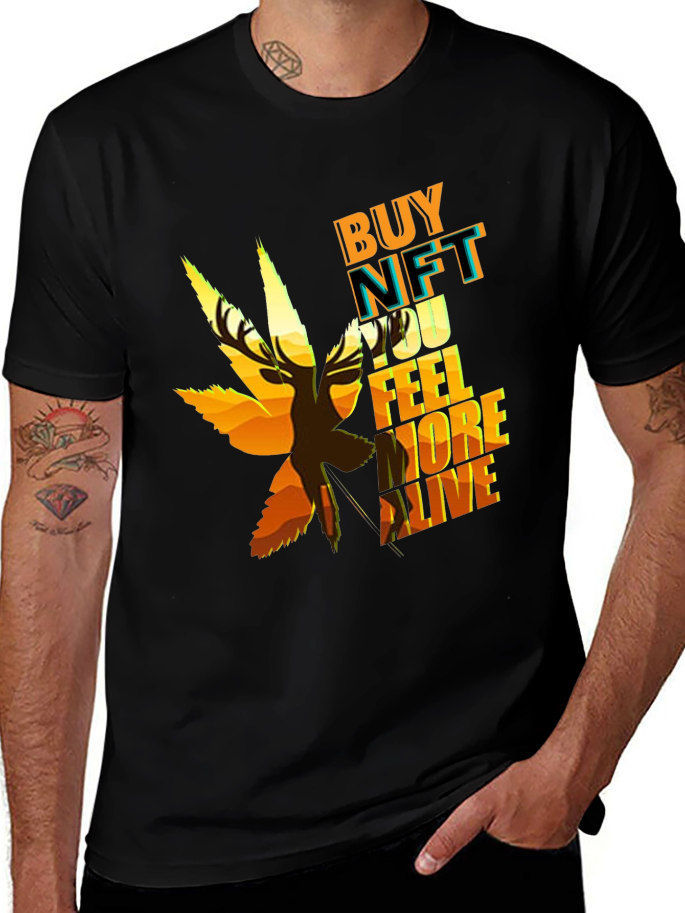 Variant 13 of Buy NFT Feel More Alive T-Shirt