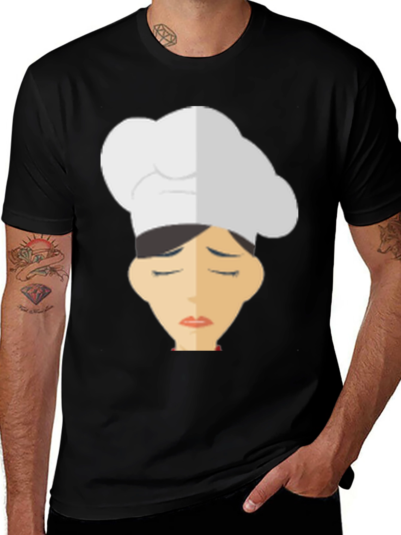 Variant 20 of Chef Hat Graphic T-Shirt - Unisex