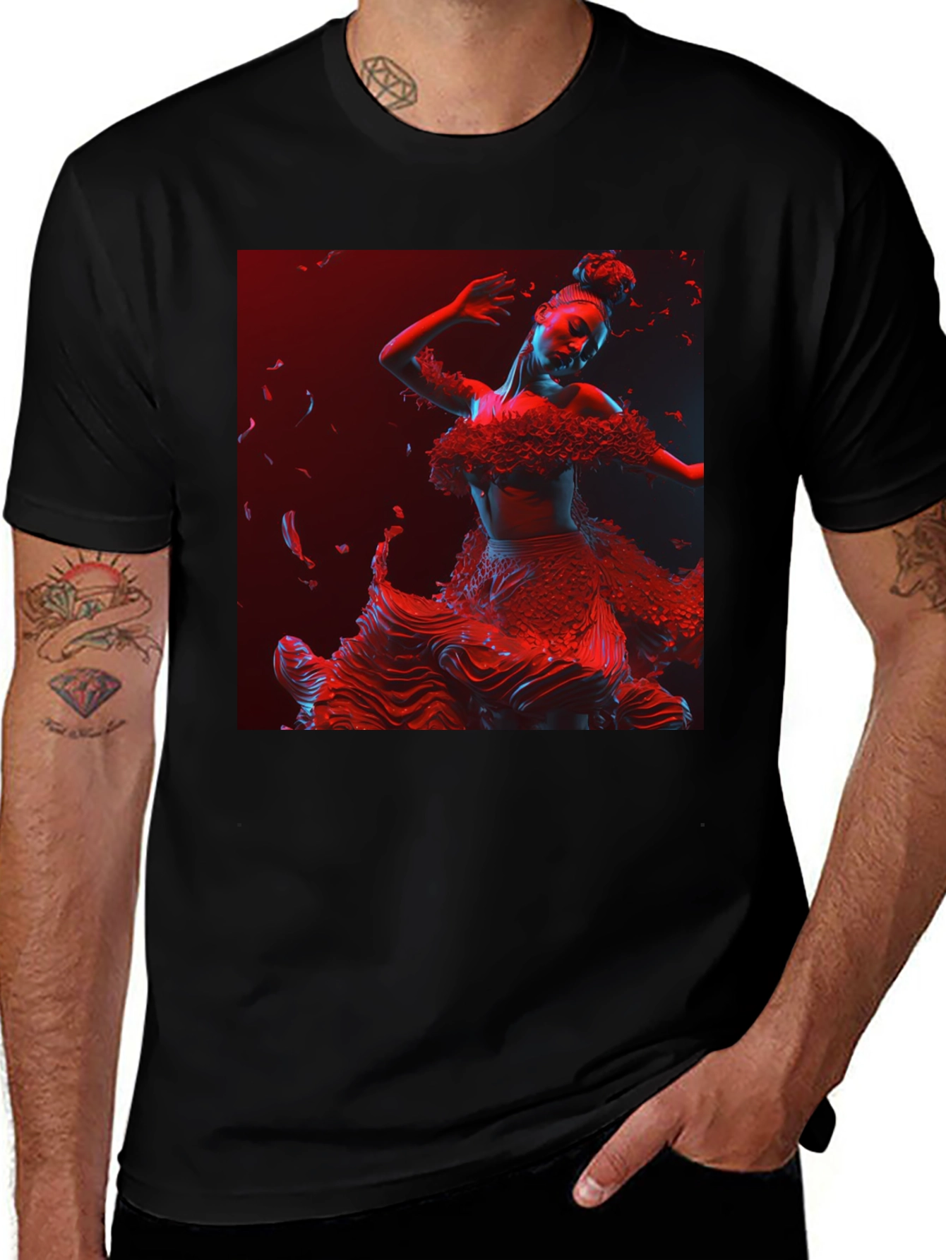Variant 21 of Elegant Dancer Graphic Tee