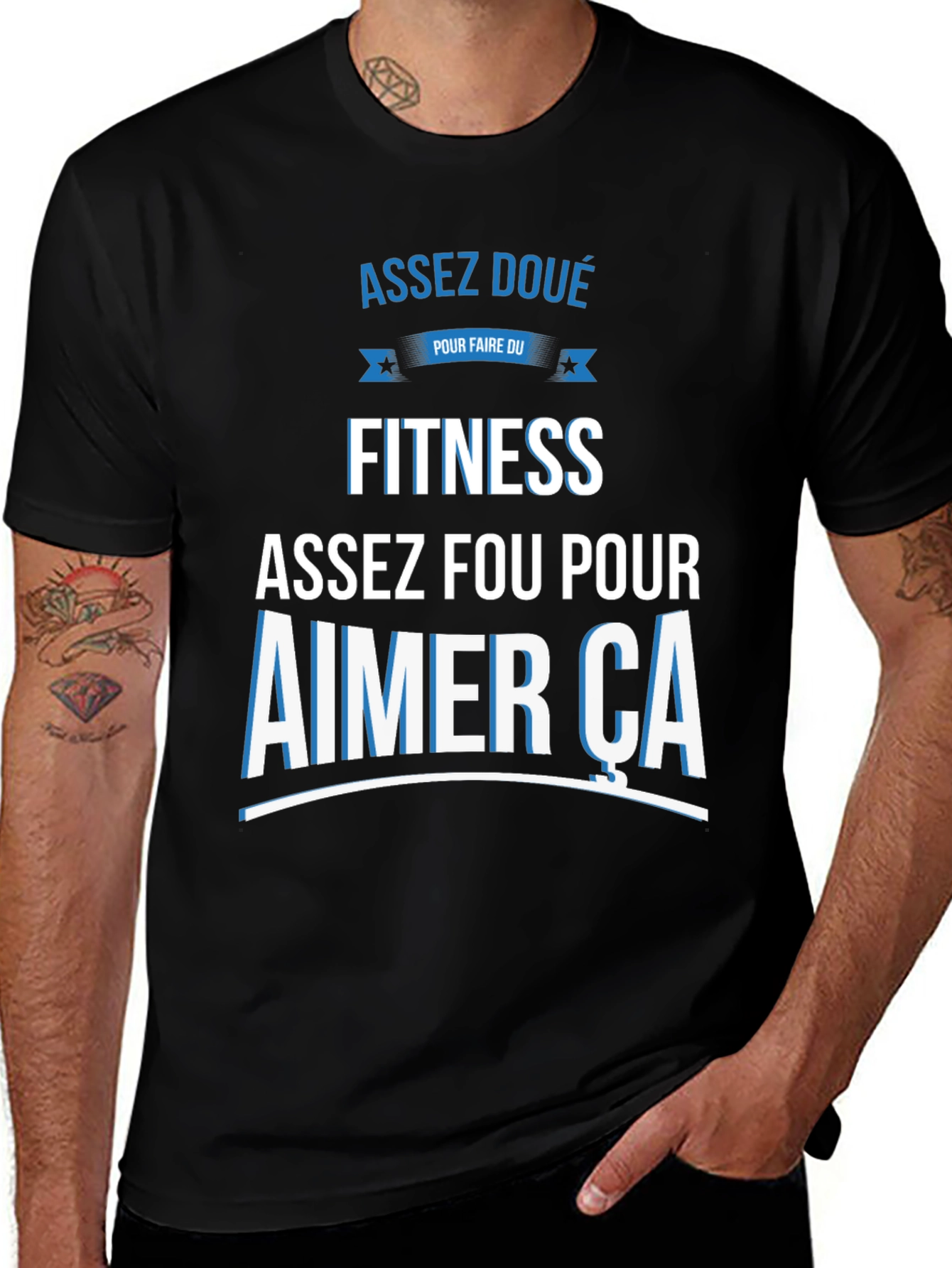 Variant 3 of Assez Doué Fitness T-Shirt