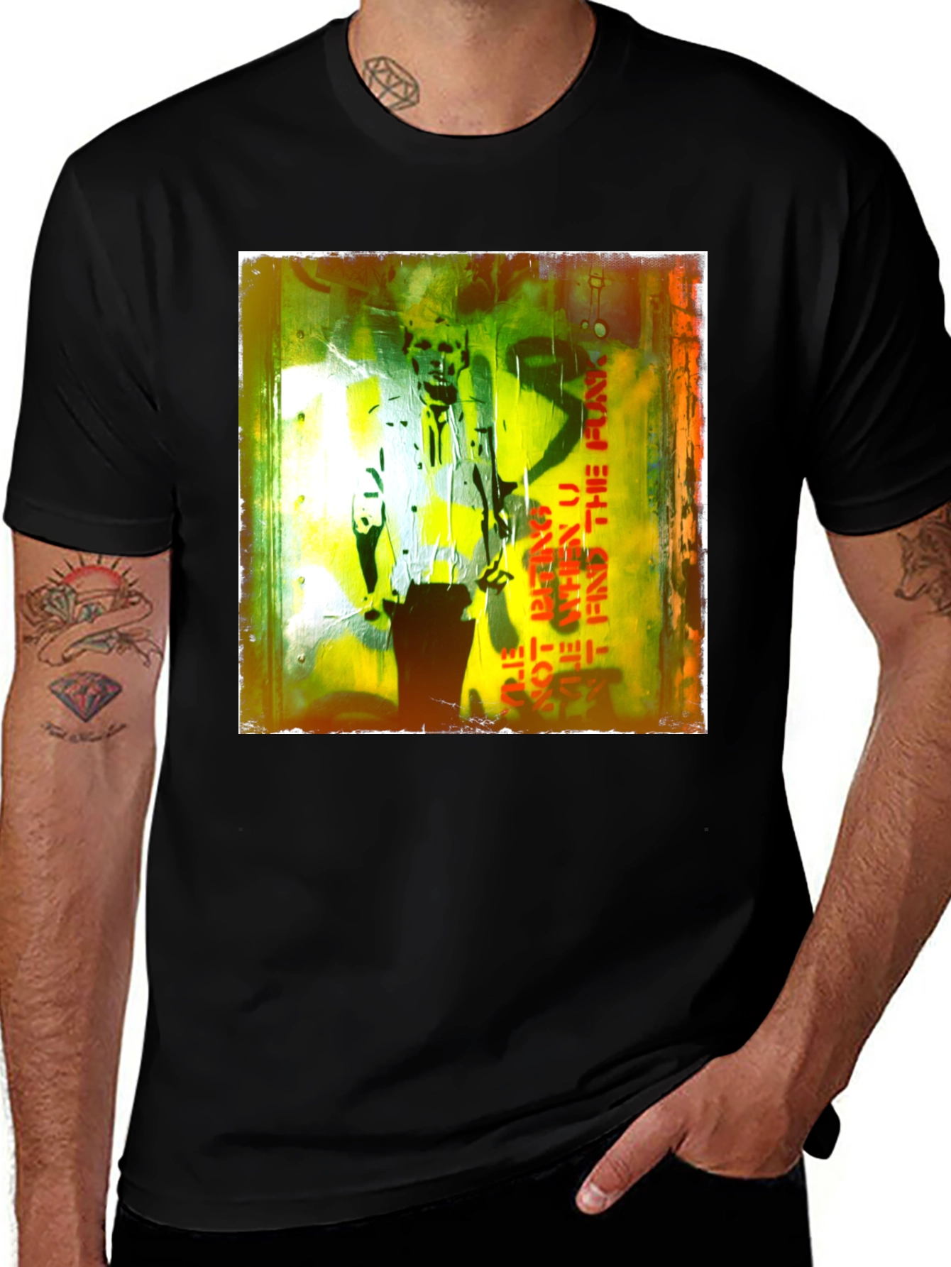 Variant 15 of Banksy Pulp Fiction Inspired Graphic T-Shirt