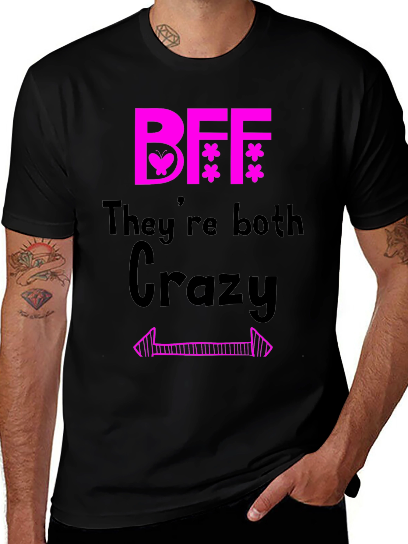 Funny BFF Matching T-Shirt