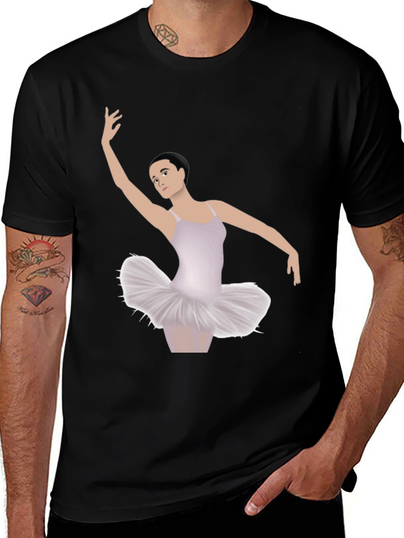 Ballerina T-Shirt: Elegant Dance Inspired Tee
