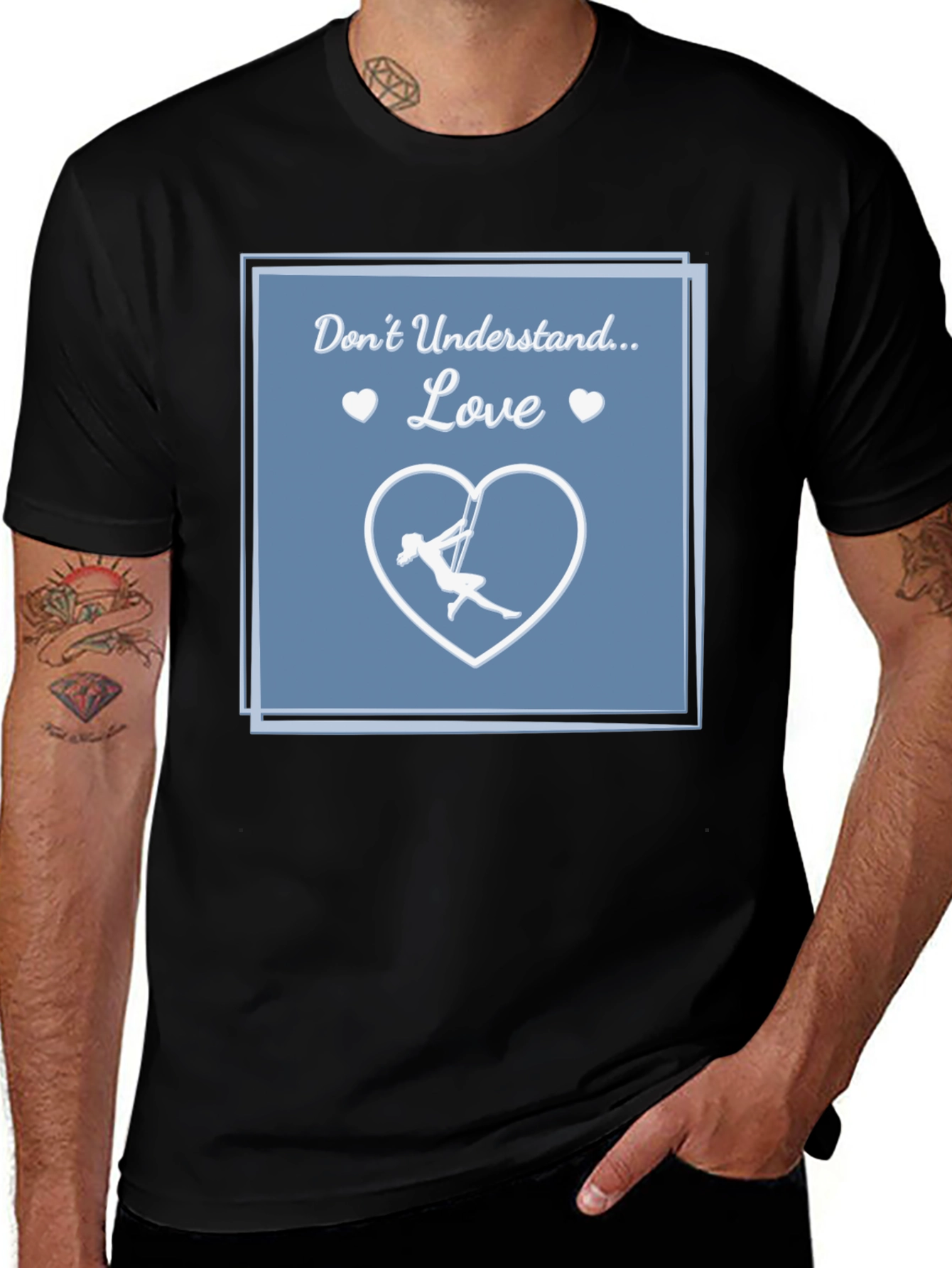 Variant 21 of Aerial Silks Love T-Shirt - Don't Understand