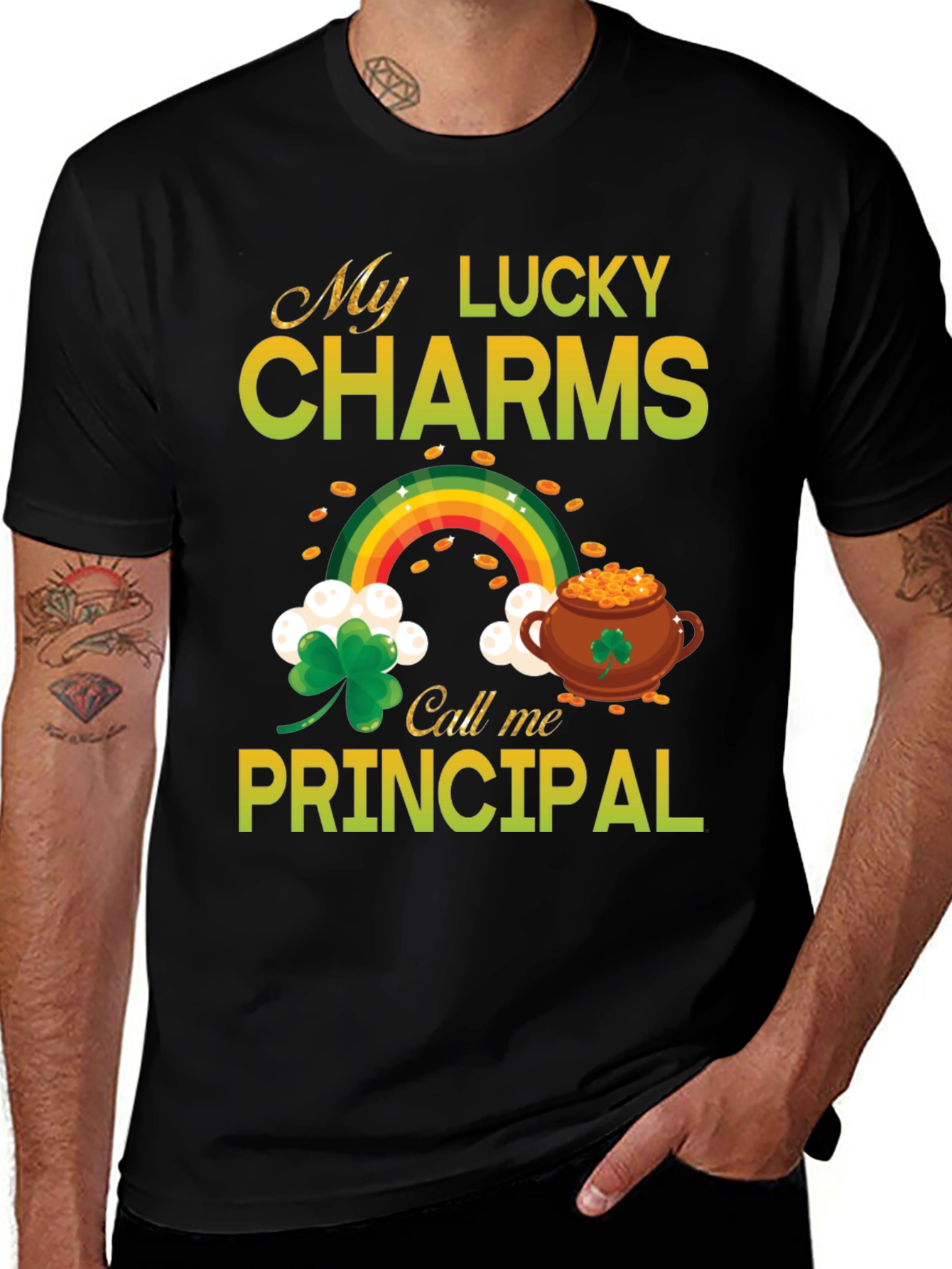 Lucky Charms Principal St. Patrick's Day T-Shirt