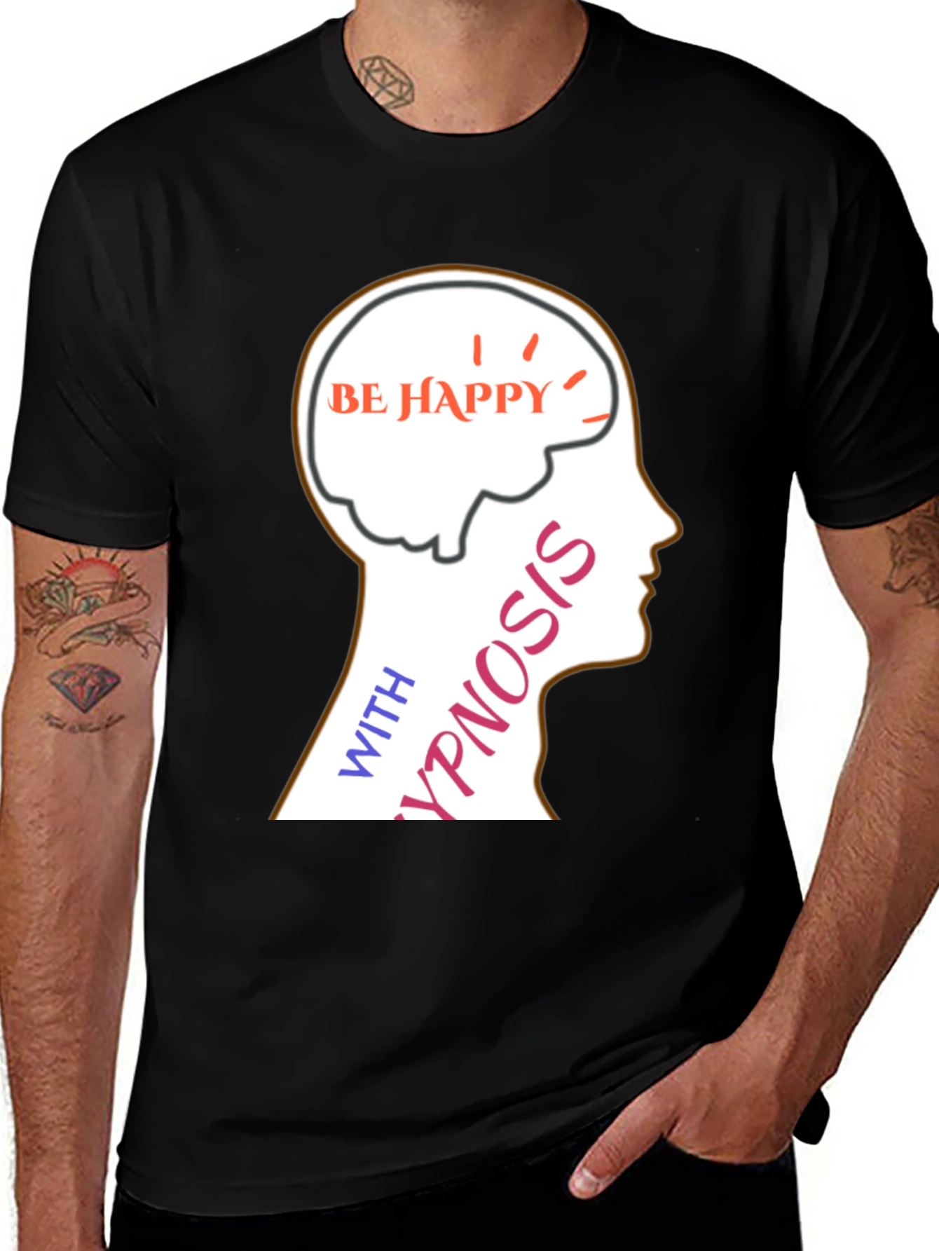 Variant 27 of Be Happy Hypnosis T-Shirt