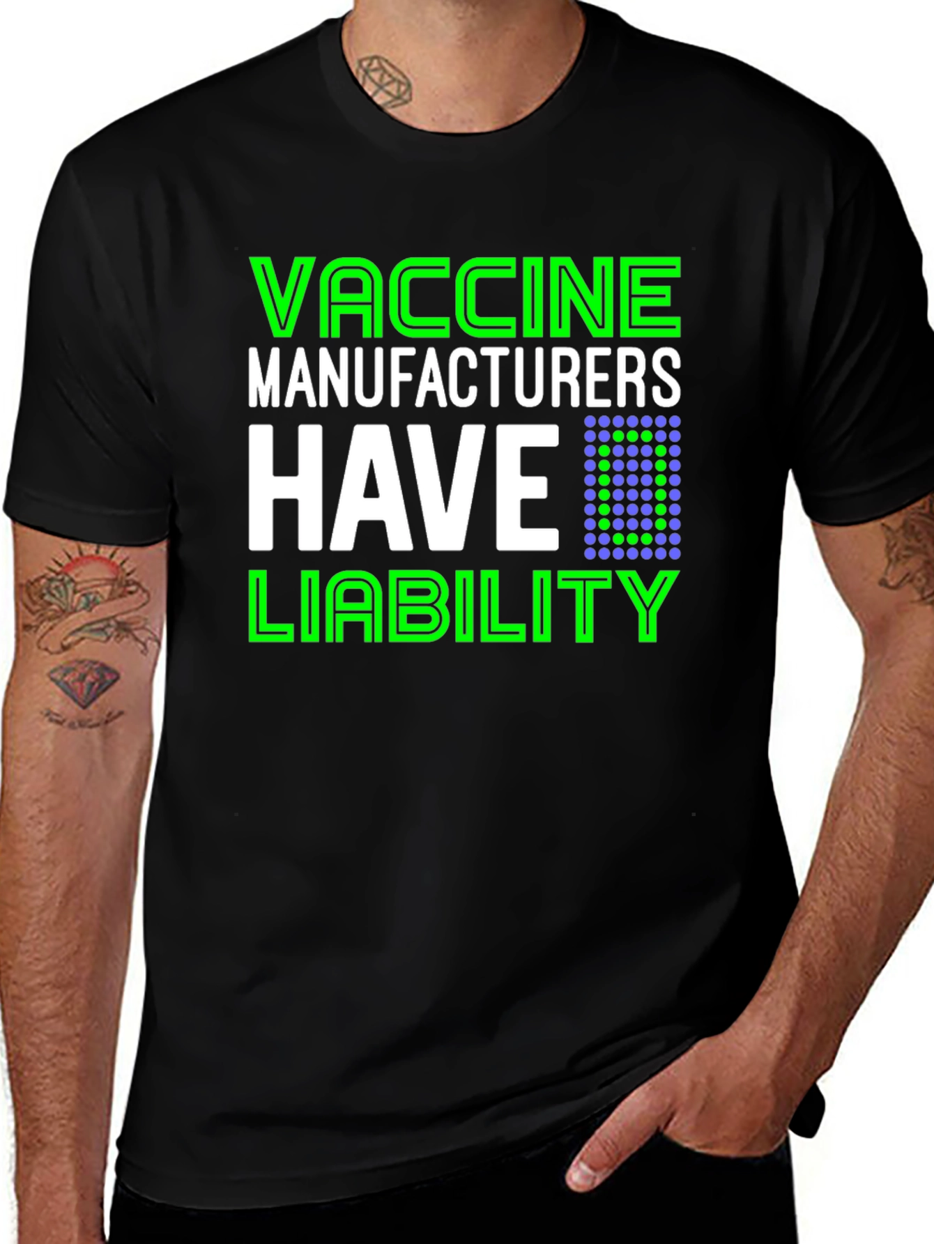 Variant 3 of Vaccine Manufacturers Liability T-Shirt
