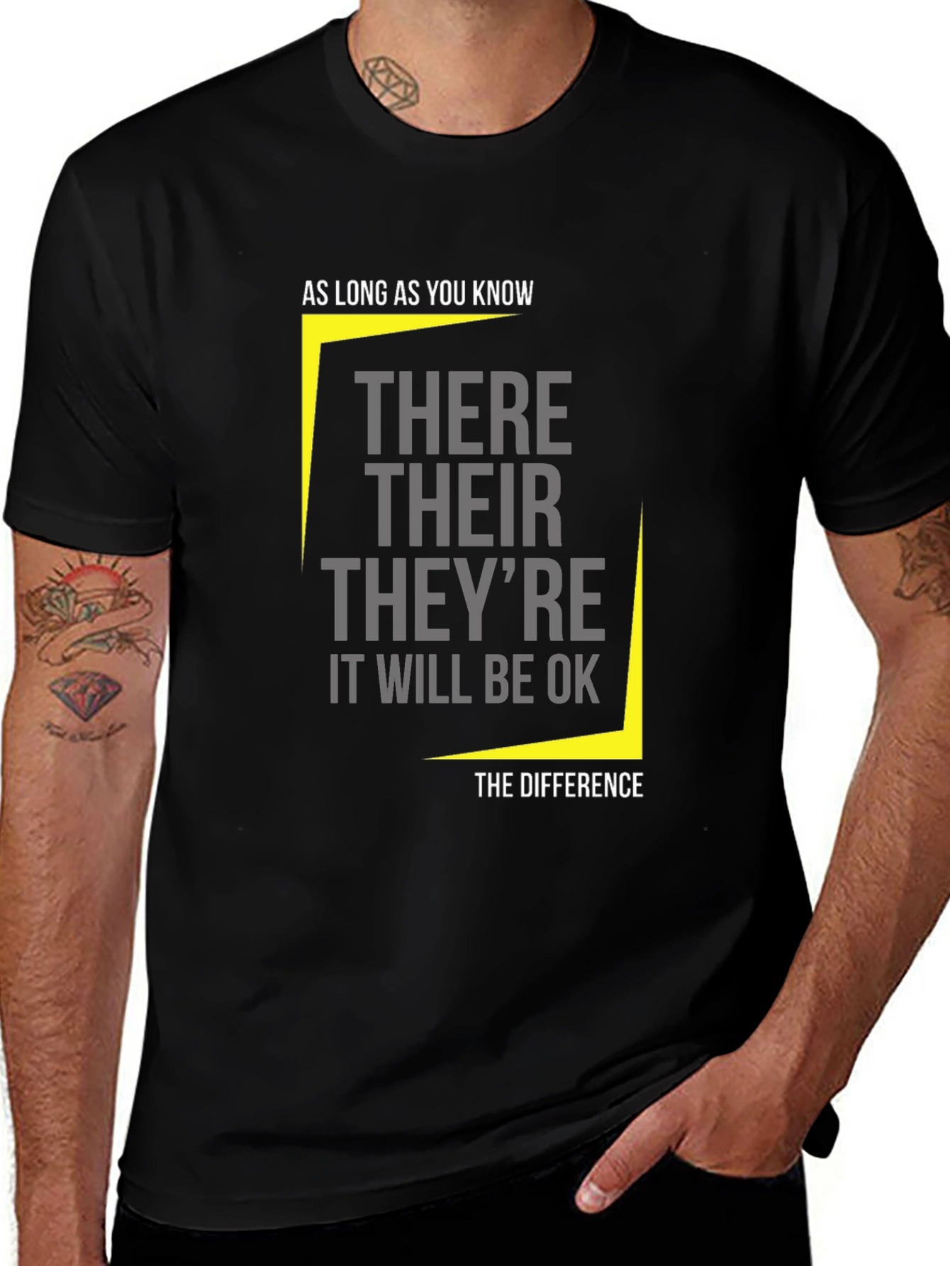 Variant 2 of There Their They're T-Shirt - Grammar Humor Tee
