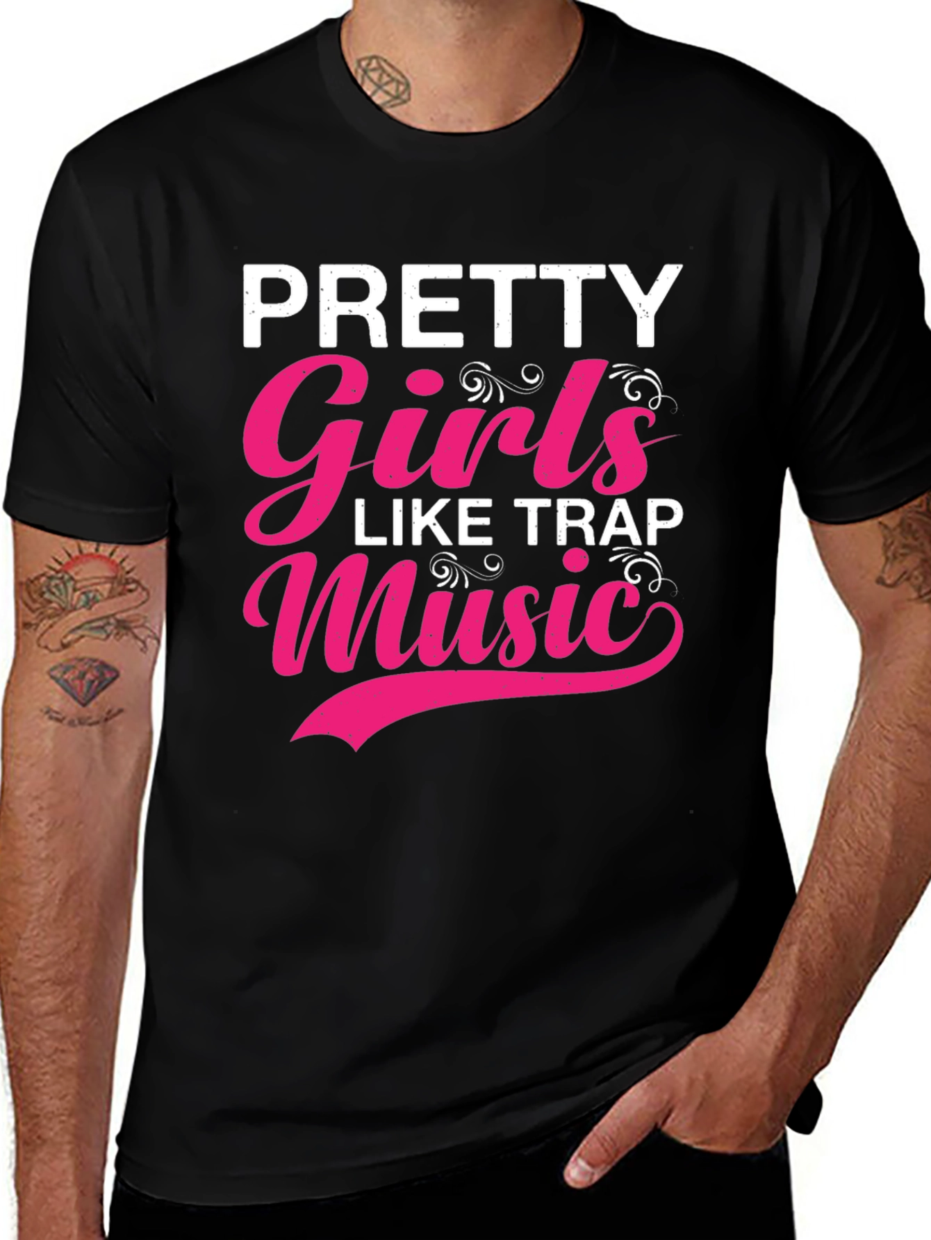 Variant 30 of Pretty Girls Like Trap Music T-Shirt