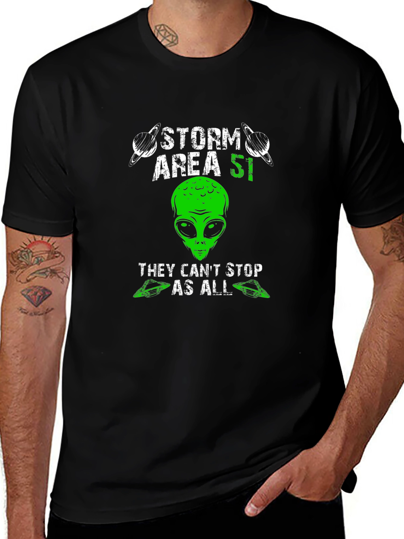 Variant 11 of Storm Area 51 Alien T-Shirt