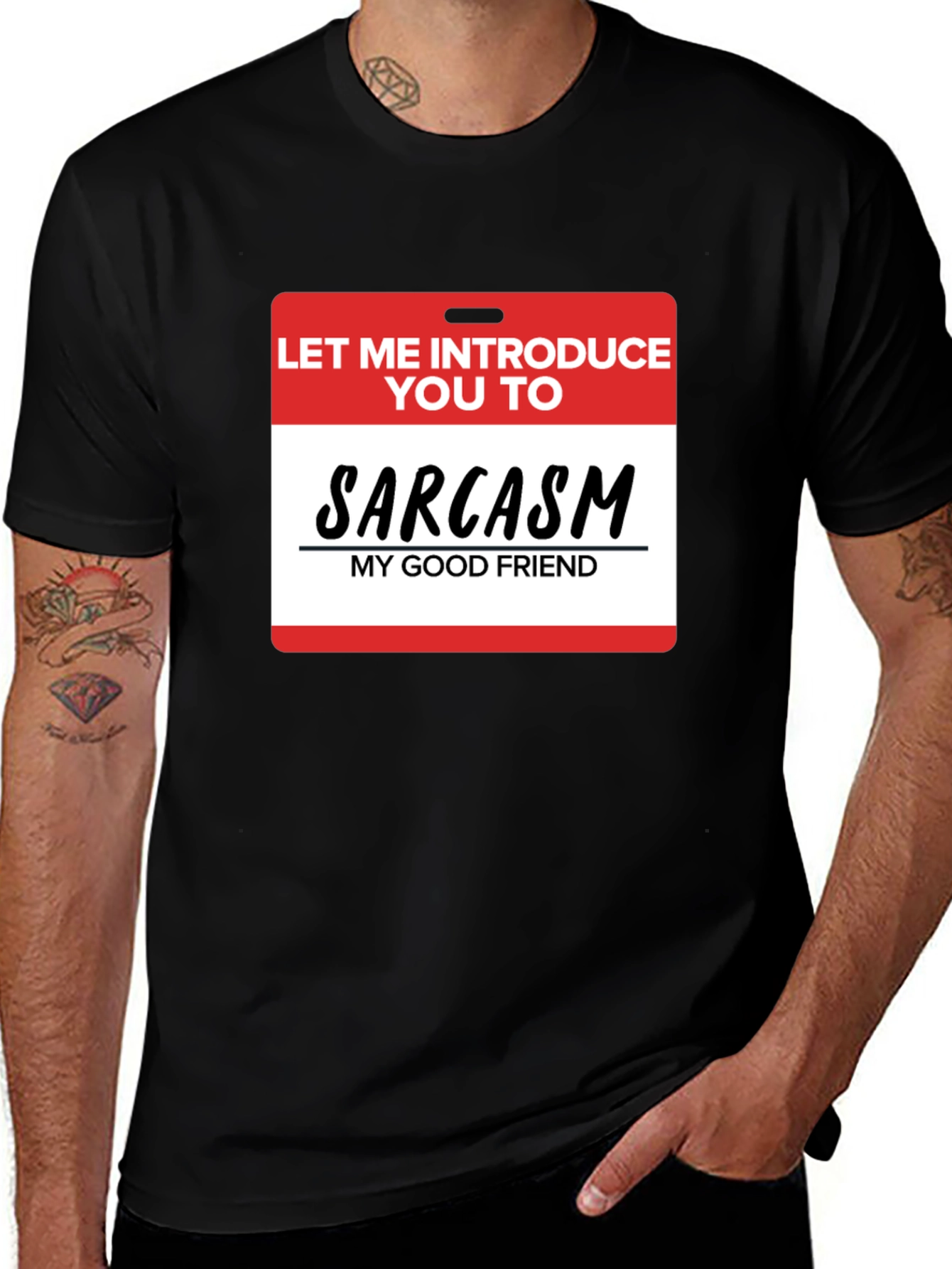Variant 10 of Sarcasm T-Shirt - Funny Intro Tee