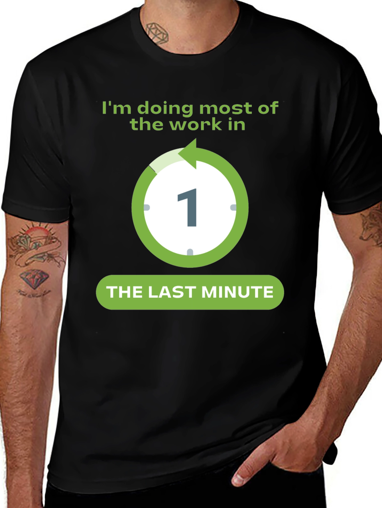 Variant 9 of Last Minute Work Funny T-Shirt