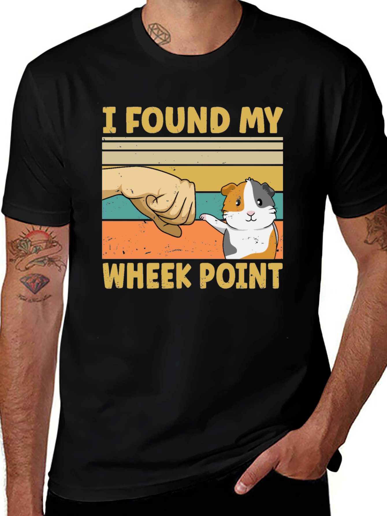Variant 30 of Wheek Point T-Shirt - Guinea Pig Lover Tee